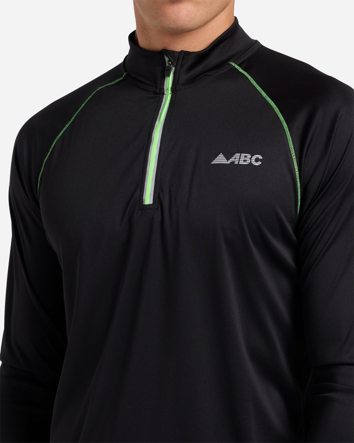 Maglia running ABC SWIFTNESS M - Verde - 4 | Cisalfa Sport