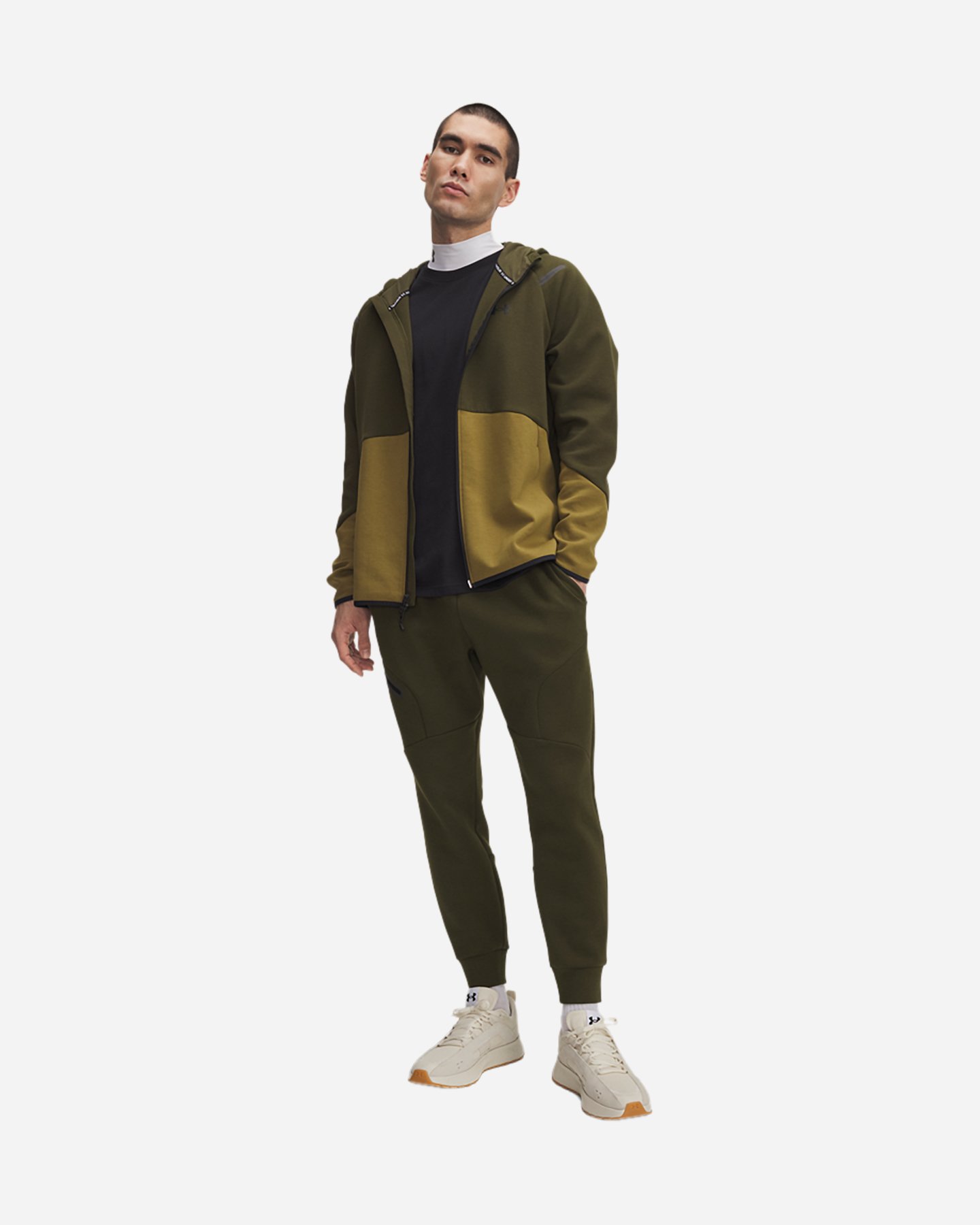 Pantalone UNDER ARMOUR UNSTOPPABLE M - Verde - 2 | Cisalfa Sport