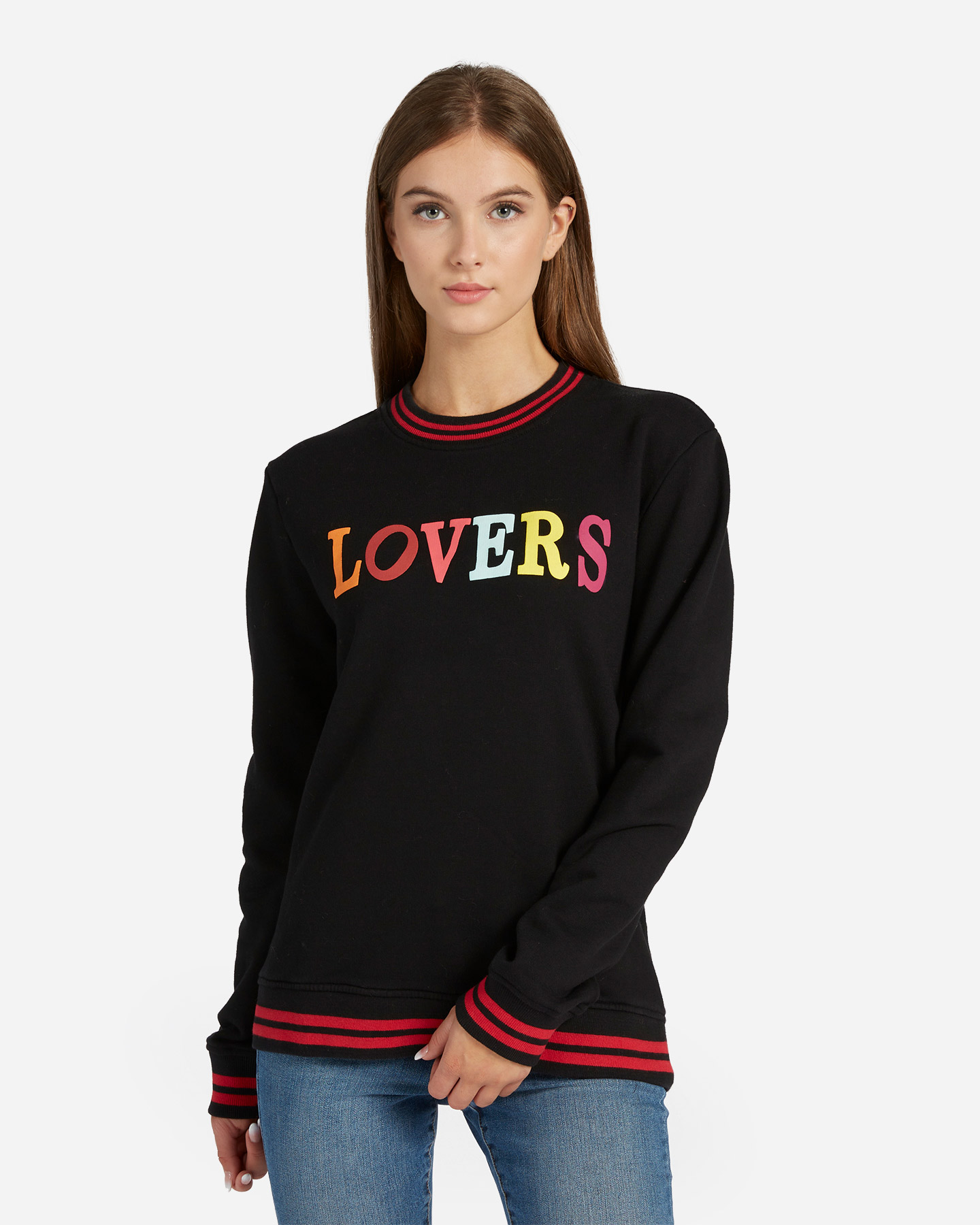 Felpa BEST COMPANY LOVERS W - Nero - 0 | Cisalfa Sport