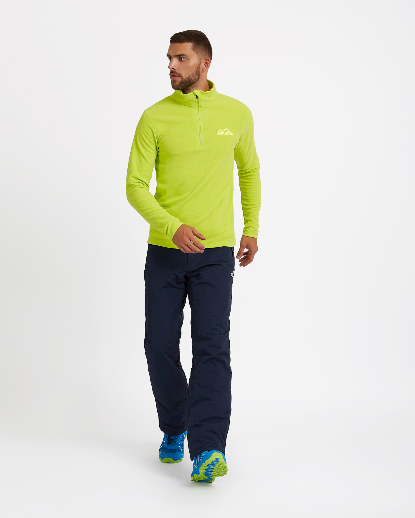 Micropile 8848 HALF ZIP M - Verde - 1 | Cisalfa Sport