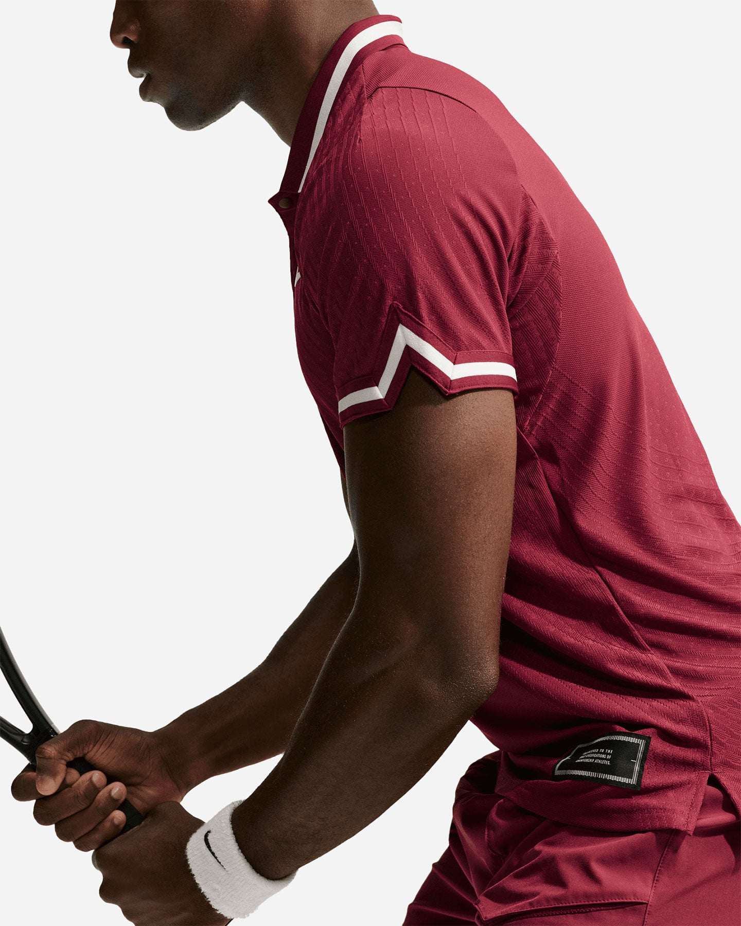 Polo tennis NIKE JANNIK AF SLAM M - Rosso - 4 | Cisalfa Sport