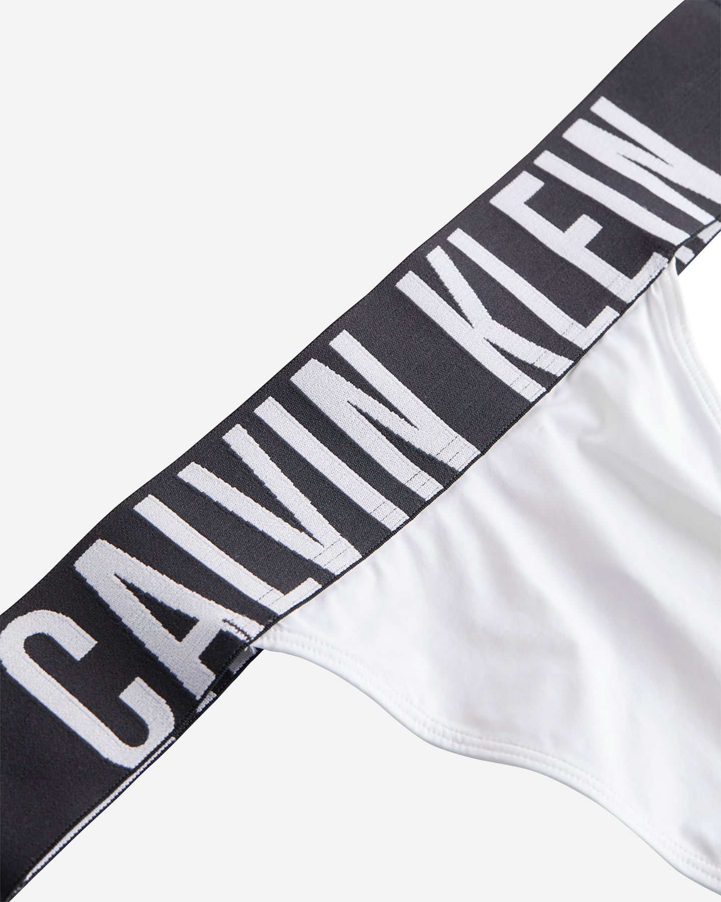 Intimo CALVIN KLEIN UNDERWEAR SLIP HIGH LEG THONG W - Bianco - 2 | Cisalfa Sport