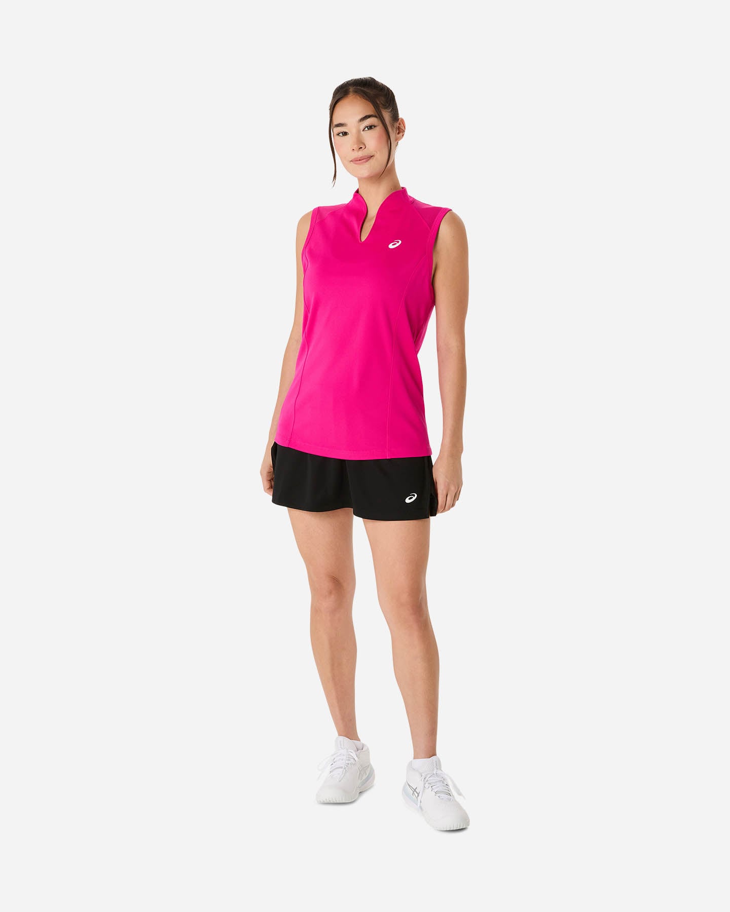 T-shirt tennis ASICS COURT W - Rosa - 3 | Cisalfa Sport