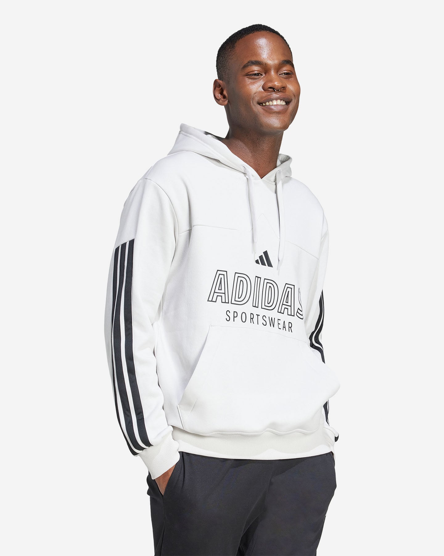 Felpa ADIDAS TIRO M - Grigio - 3 | Cisalfa Sport