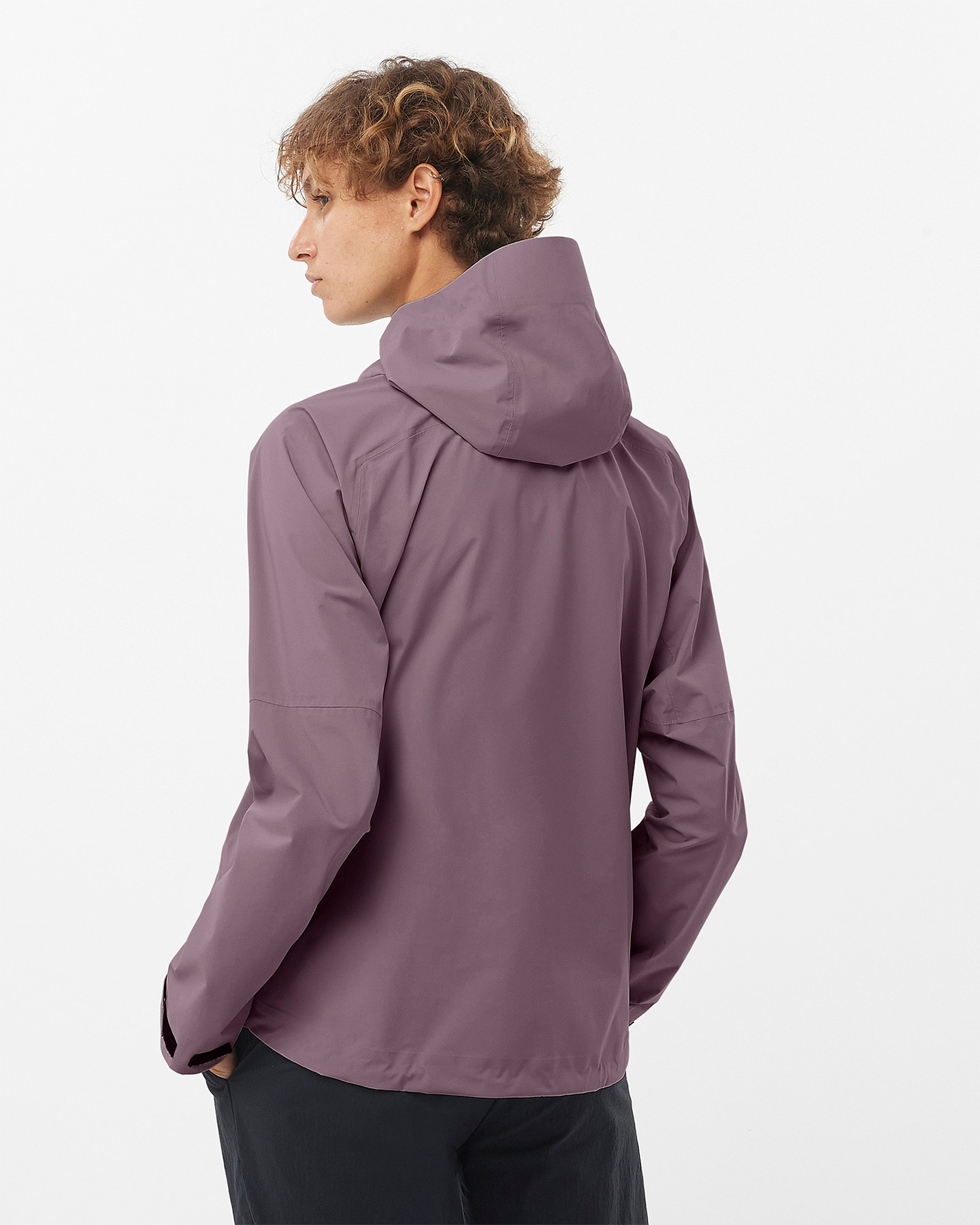 Giacca outdoor SALOMON OUTERPATH 2,5 WP W - Viola - 2 | Cisalfa Sport