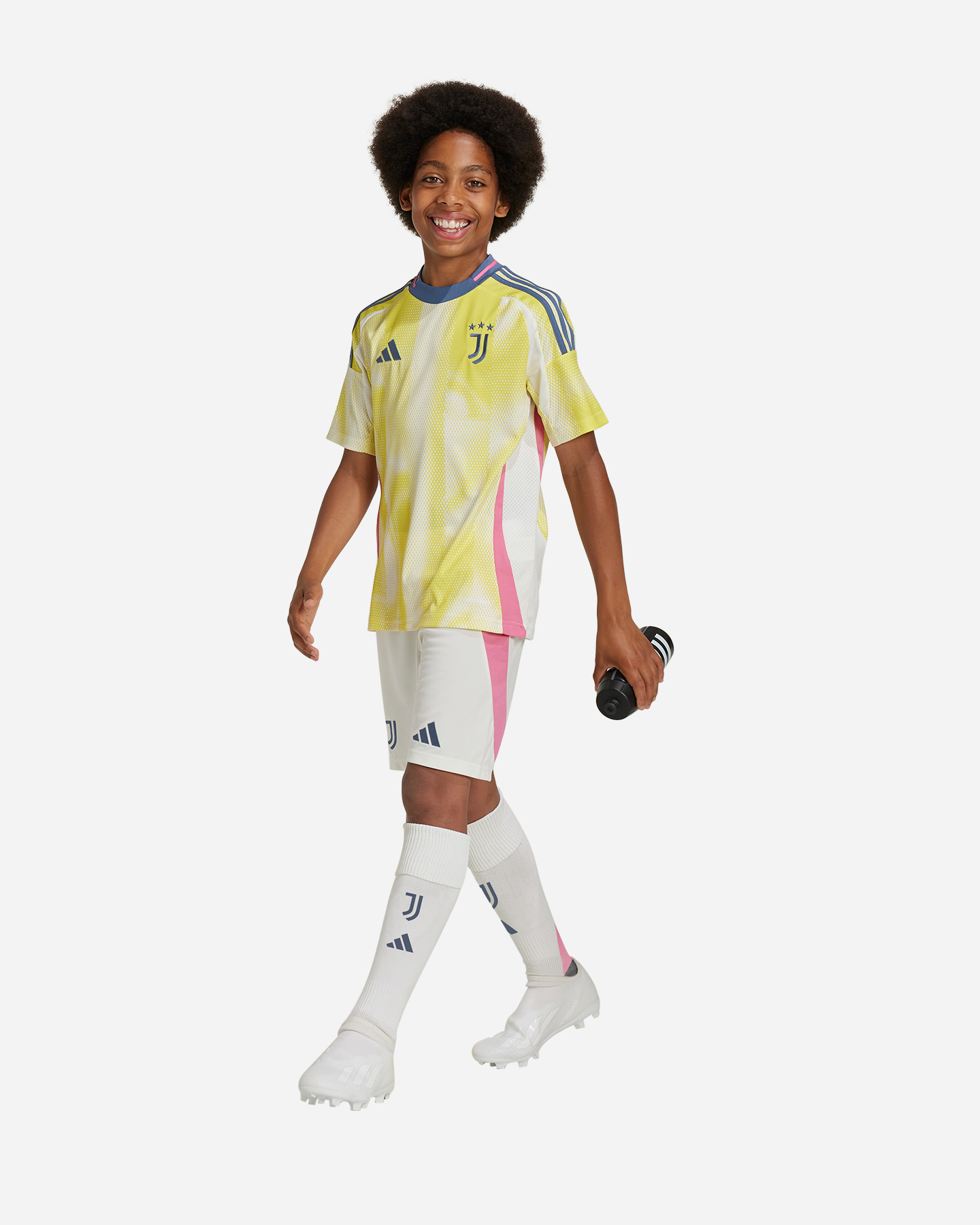 Pantaloncini calcio ufficiali ADIDAS JUVENTUS AWAY 24-25 JR - Bianco - 1 | Cisalfa Sport