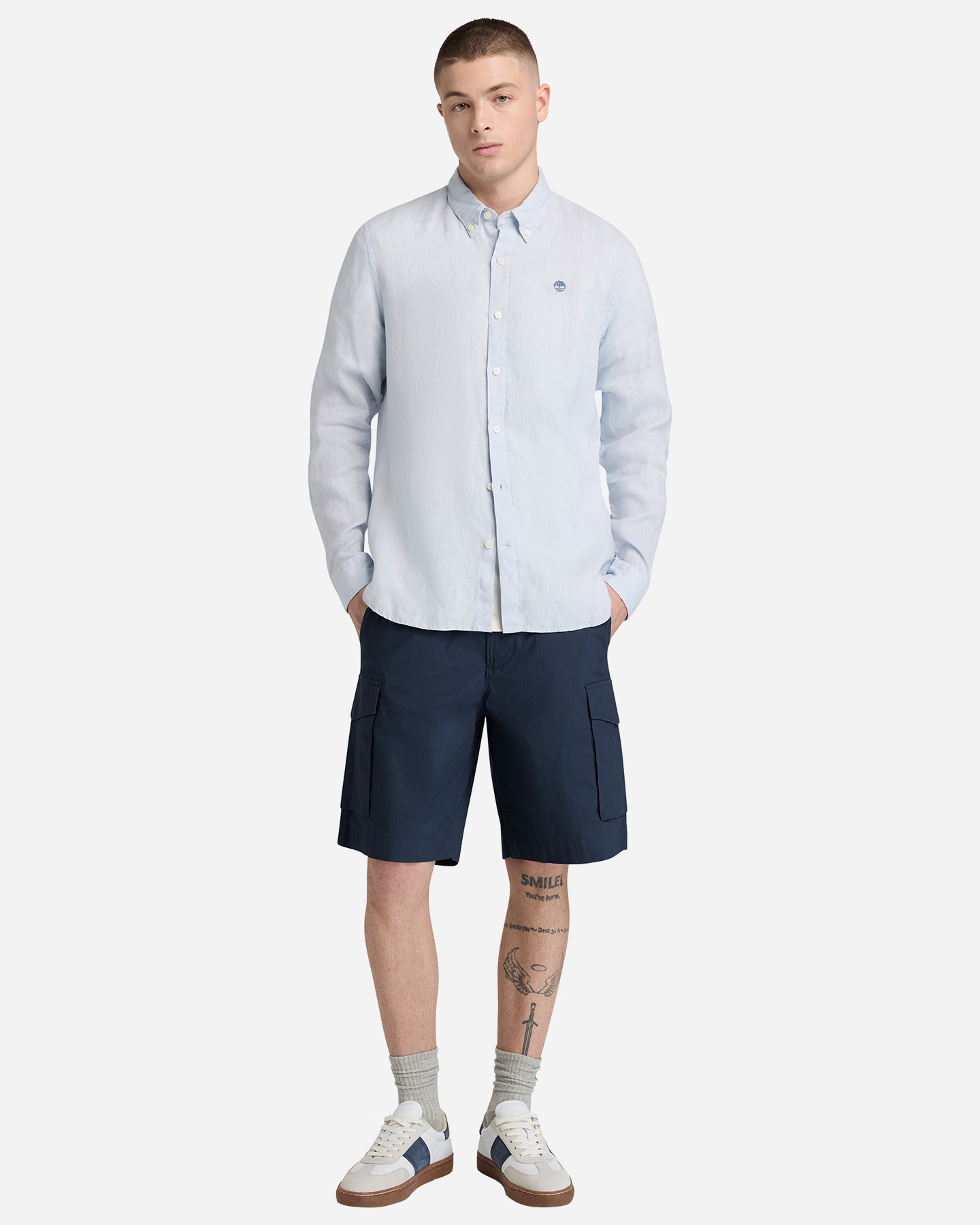 Bermuda TIMBERLAND CARGO M - Blu Navy - 3 | Cisalfa Sport