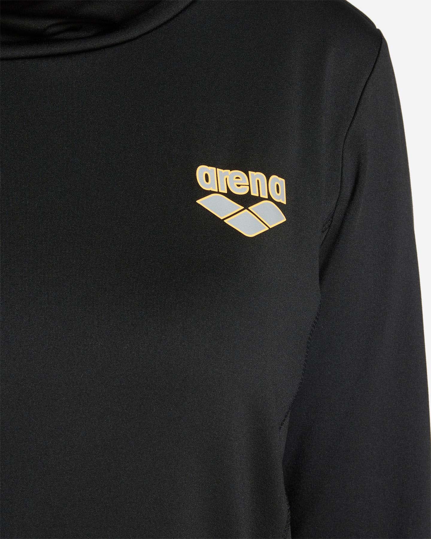 Maglia running ARENA WARM W - Nero - 4 | Cisalfa Sport