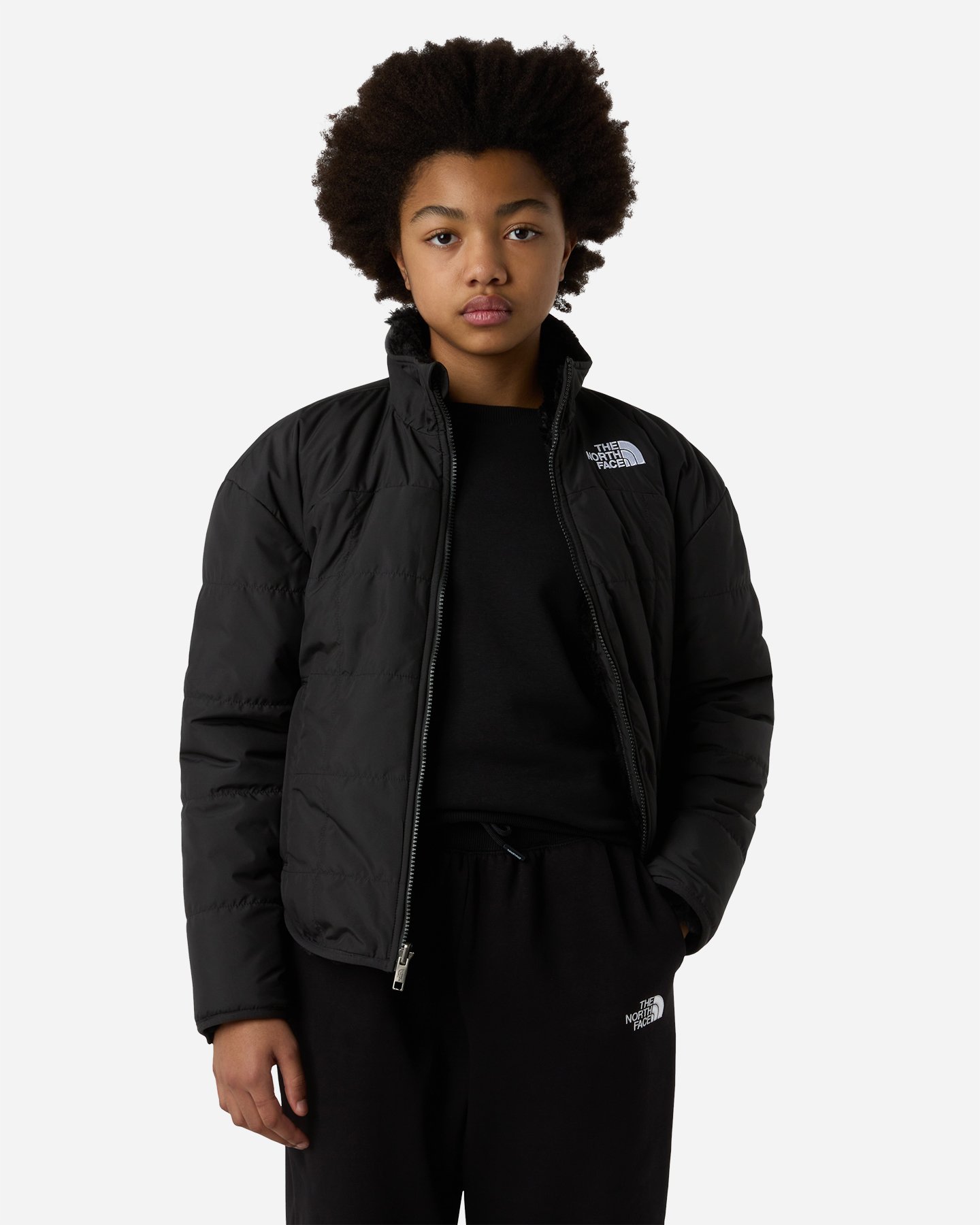 Giubbotto THE NORTH FACE SHASTA REVERS JR - Nero - 4 | Cisalfa Sport