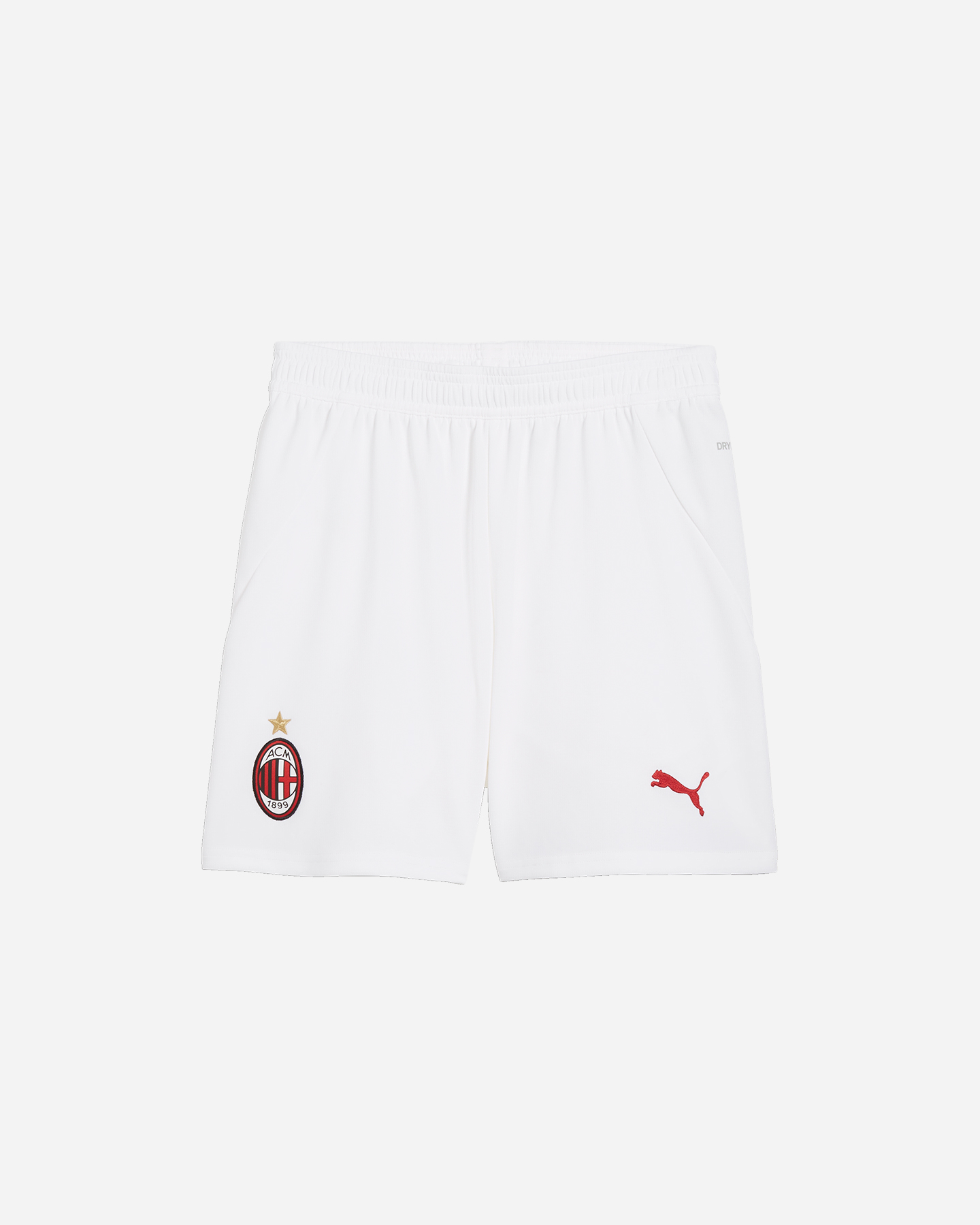 Pantaloncini calcio ufficiali PUMA MILAN HOME 24-25 JR - Bianco - 0 | Cisalfa Sport