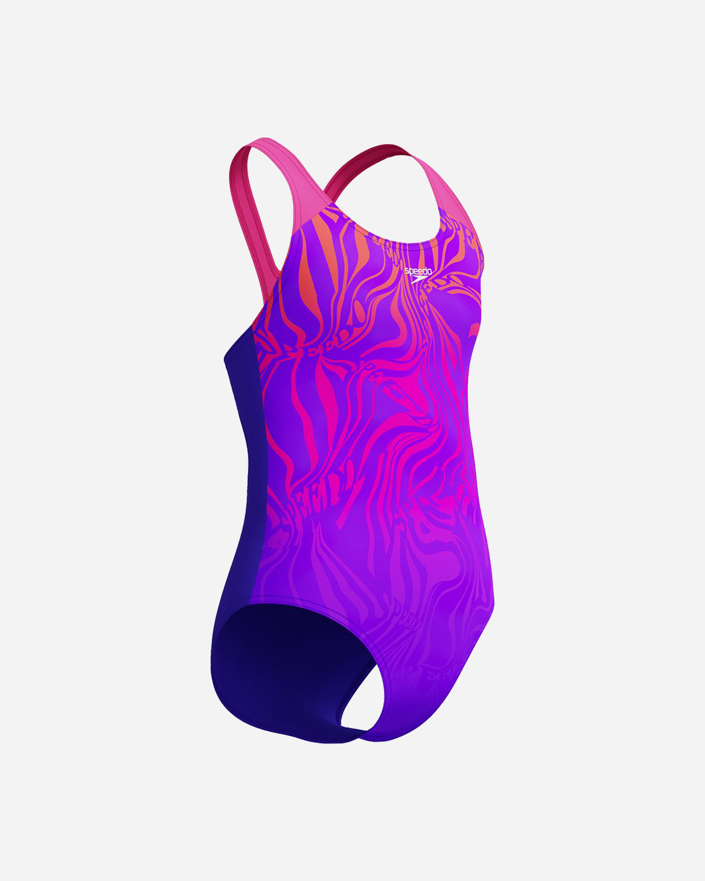 Costume piscina SPEEDO DIGITAL PLACEMENT JR - Blu - 1 | Cisalfa Sport