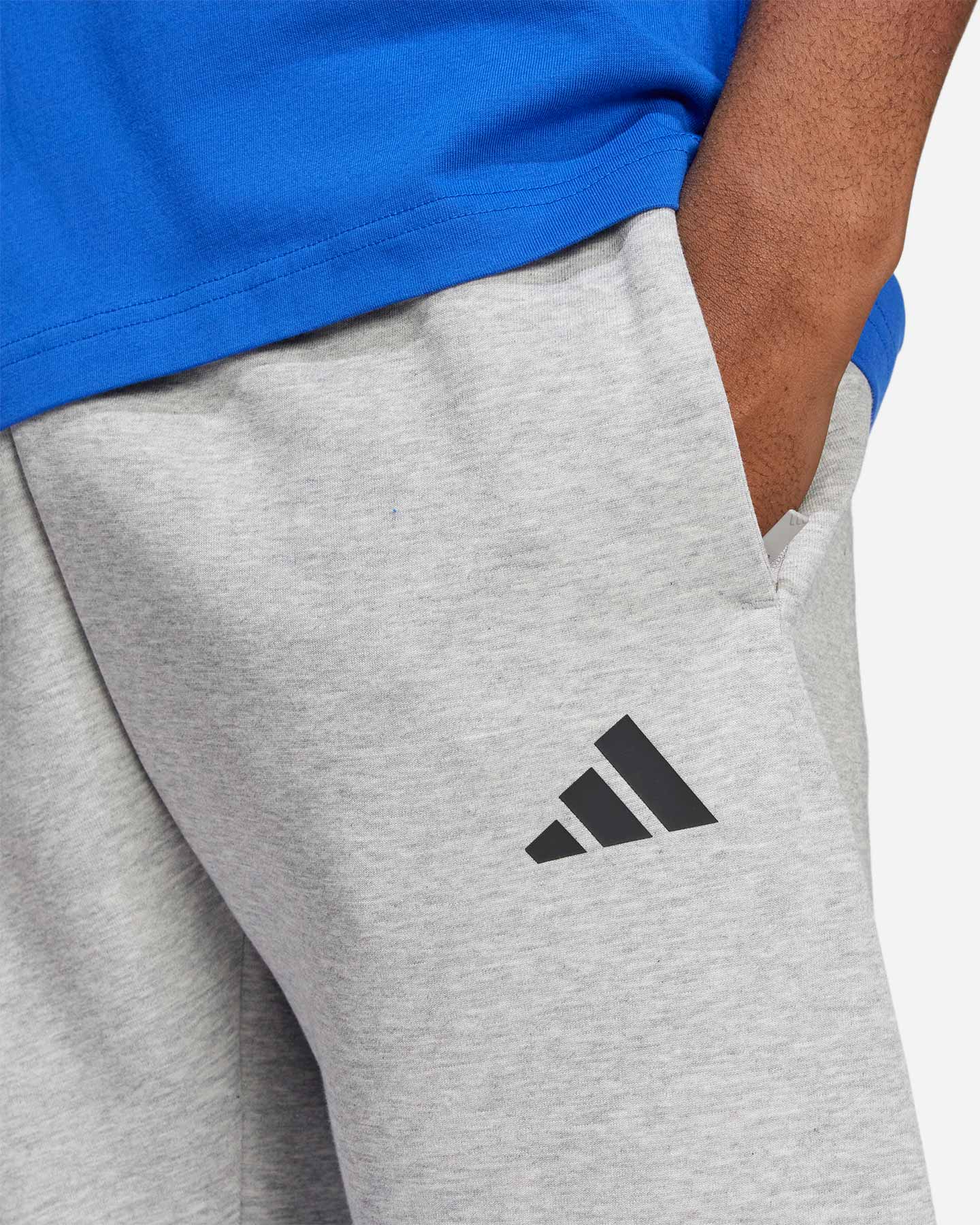 Pantalone ADIDAS 3STRIPES M - Grigio - 3 | Cisalfa Sport