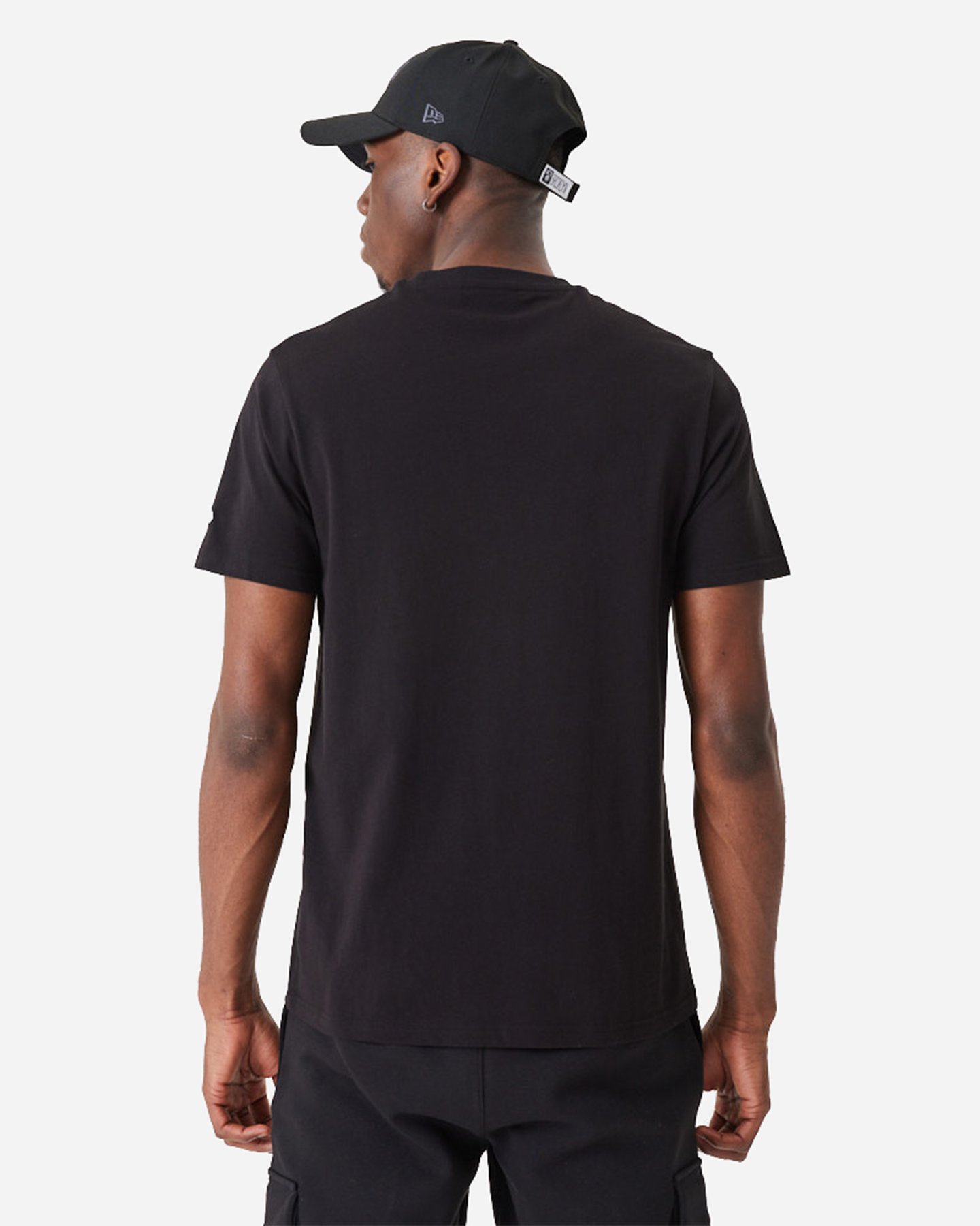 T-shirt NEW ERA SCRIPT BROOKLYN NET  - Nero - 1 | Cisalfa Sport