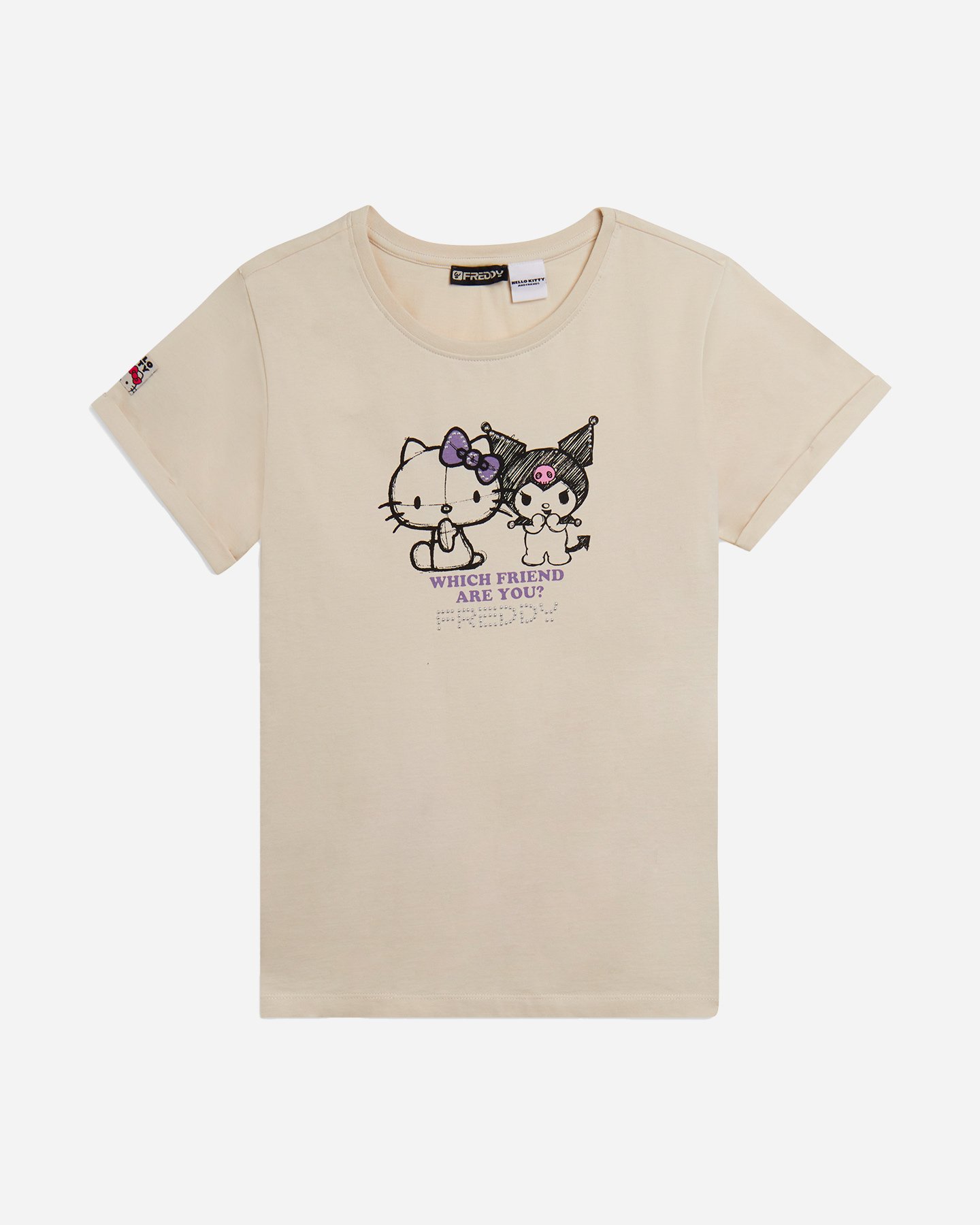 T-shirt FREDDY JERSEY KITTY W - Beige - 0 | Cisalfa Sport