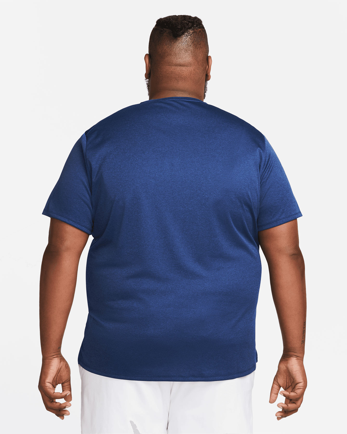 T-shirt running NIKE DRI FIT MILER M - Blu - 1 | Cisalfa Sport