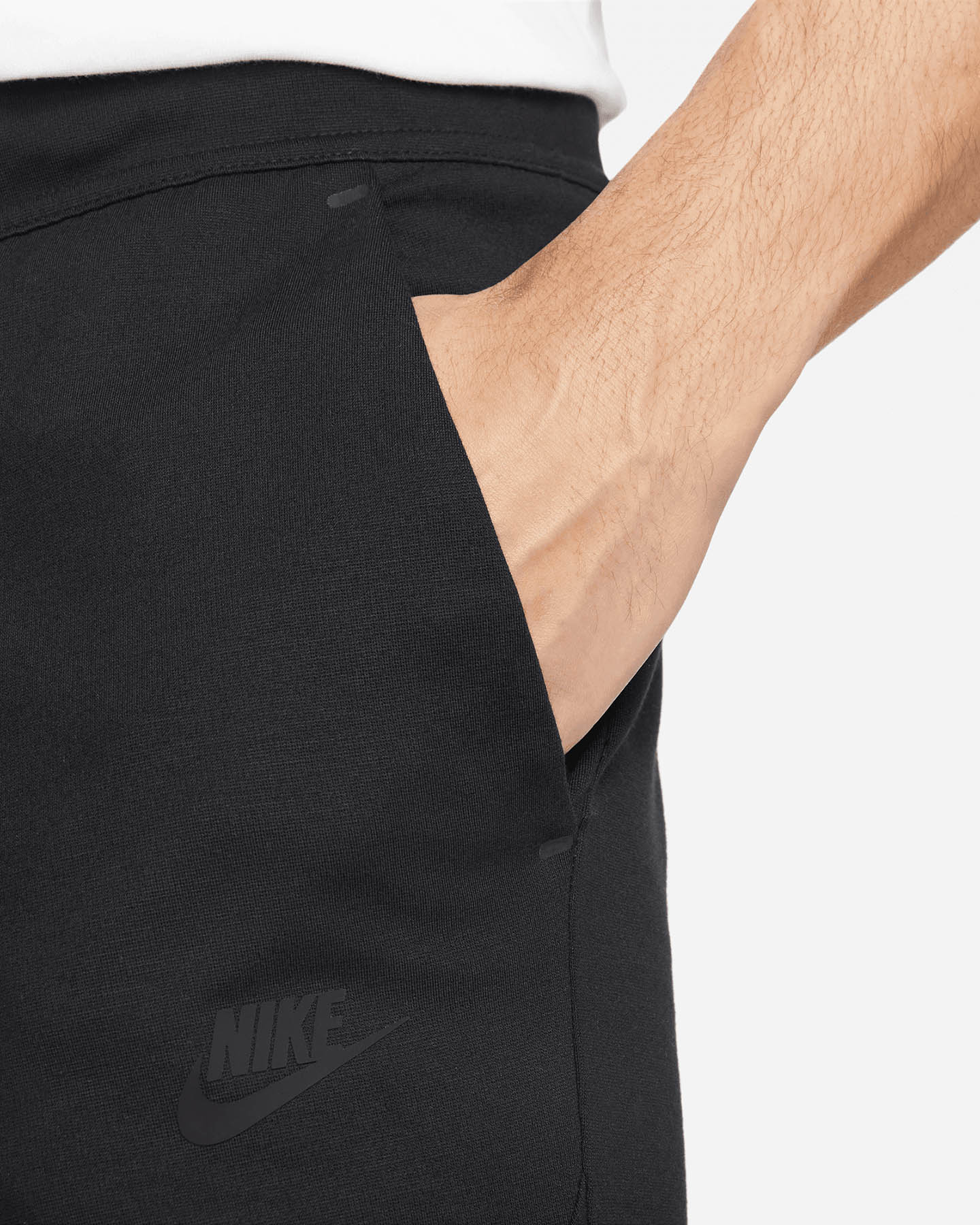 Pantalone NIKE TECH FLEECE M - Nero - 3 | Cisalfa Sport