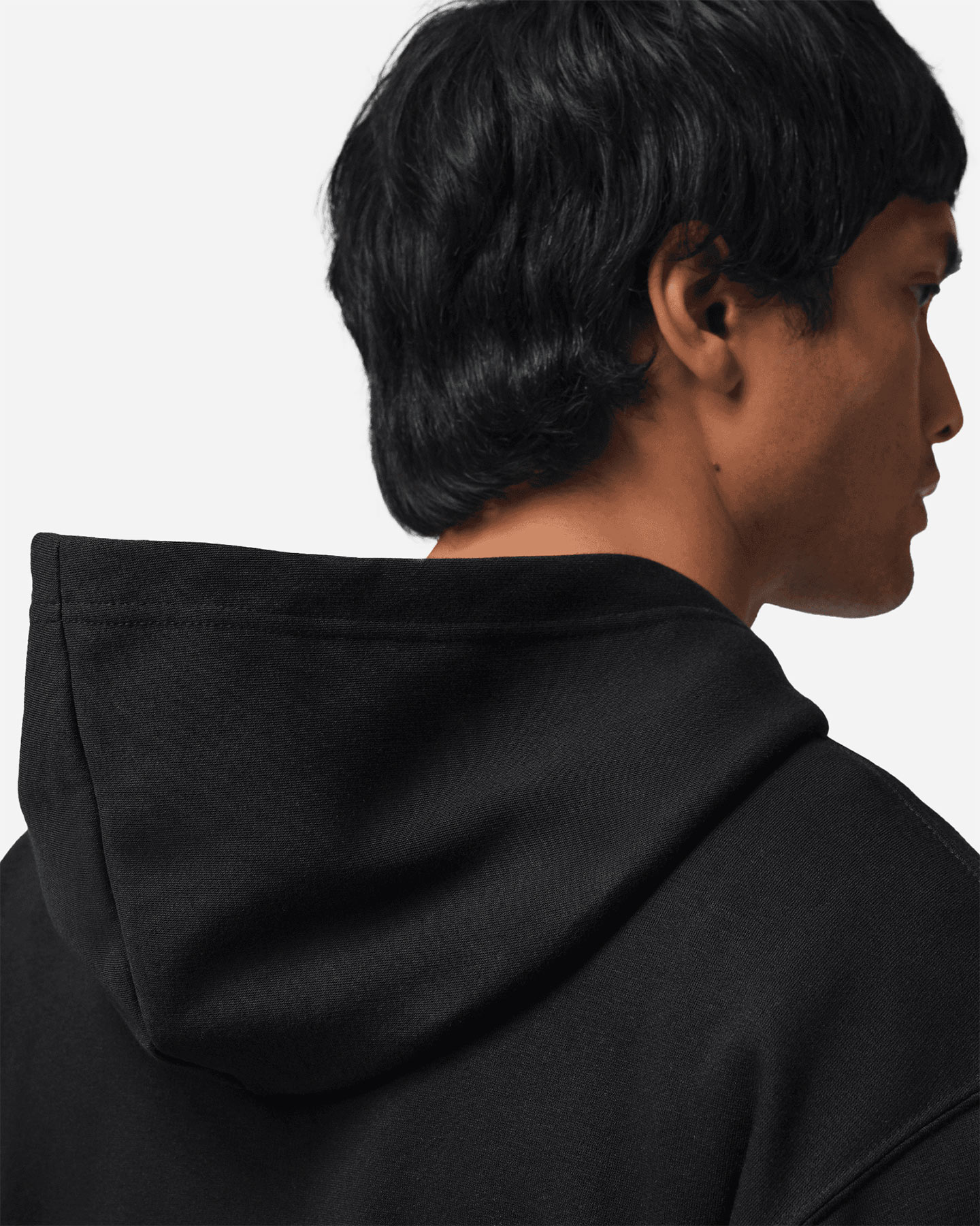 Felpa NIKE SMALL LOGO M - Nero - 4 | Cisalfa Sport