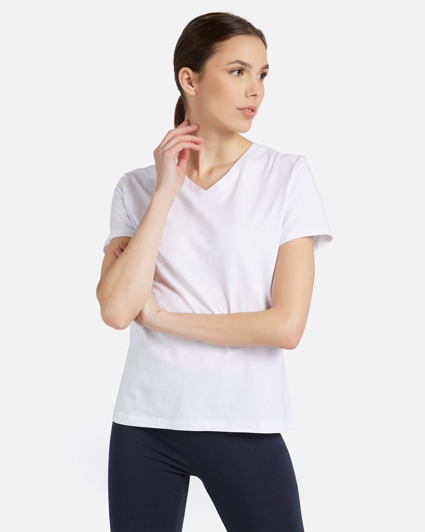 T-shirt ABC JERSEY W - Bianco - 0 | Cisalfa Sport