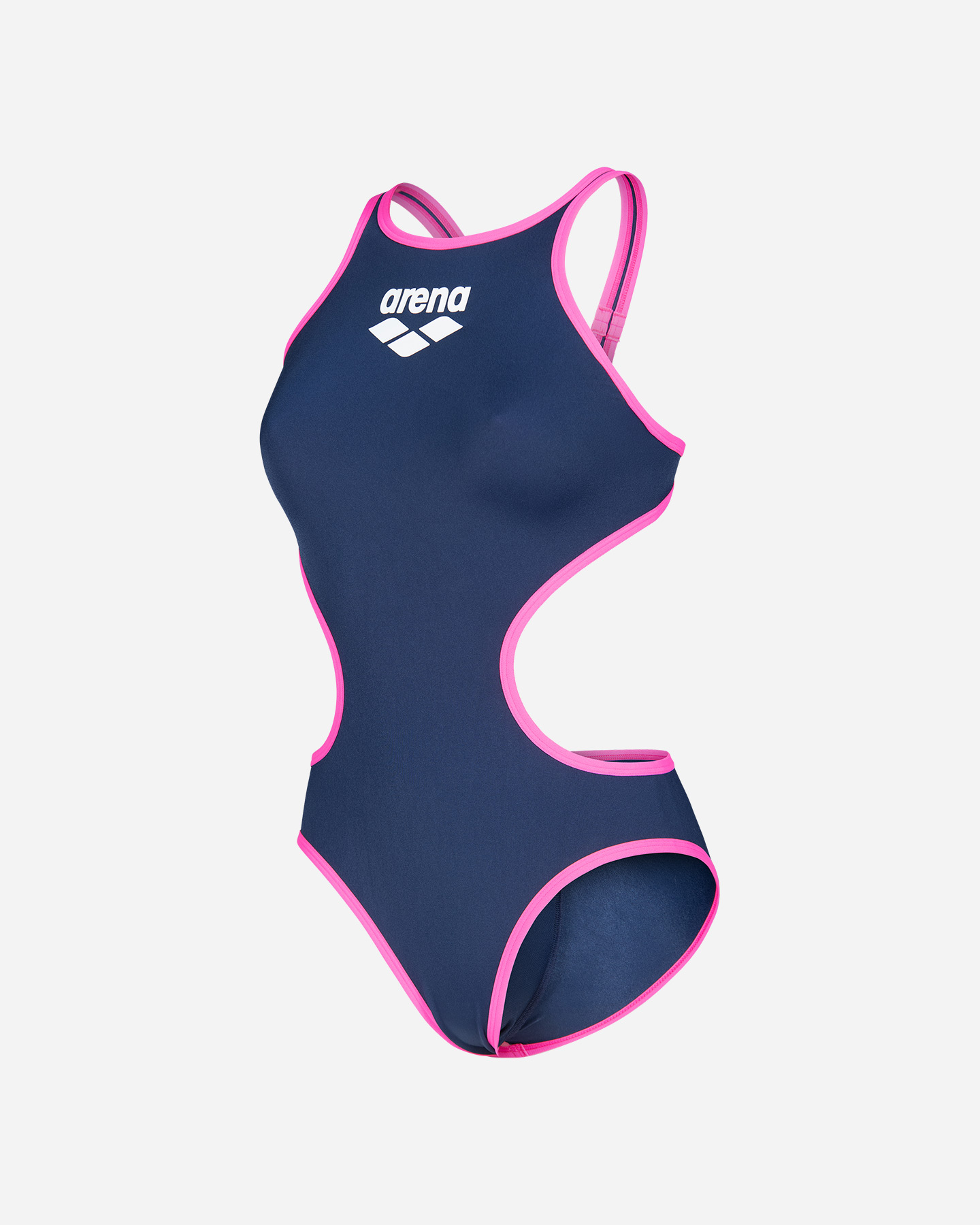 Costume piscina ARENA ONE BIG LOGO W - Blu Navy - 1 | Cisalfa Sport