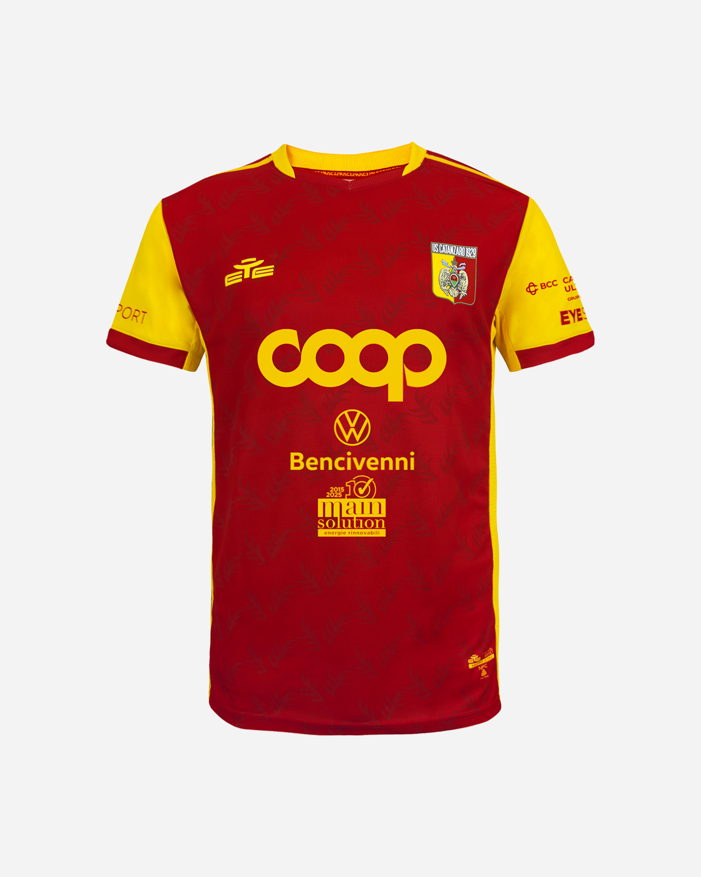 Maglia calcio ufficiale EYE CATANZARO HOME 25-26 M - Color mix - 0 | Cisalfa Sport