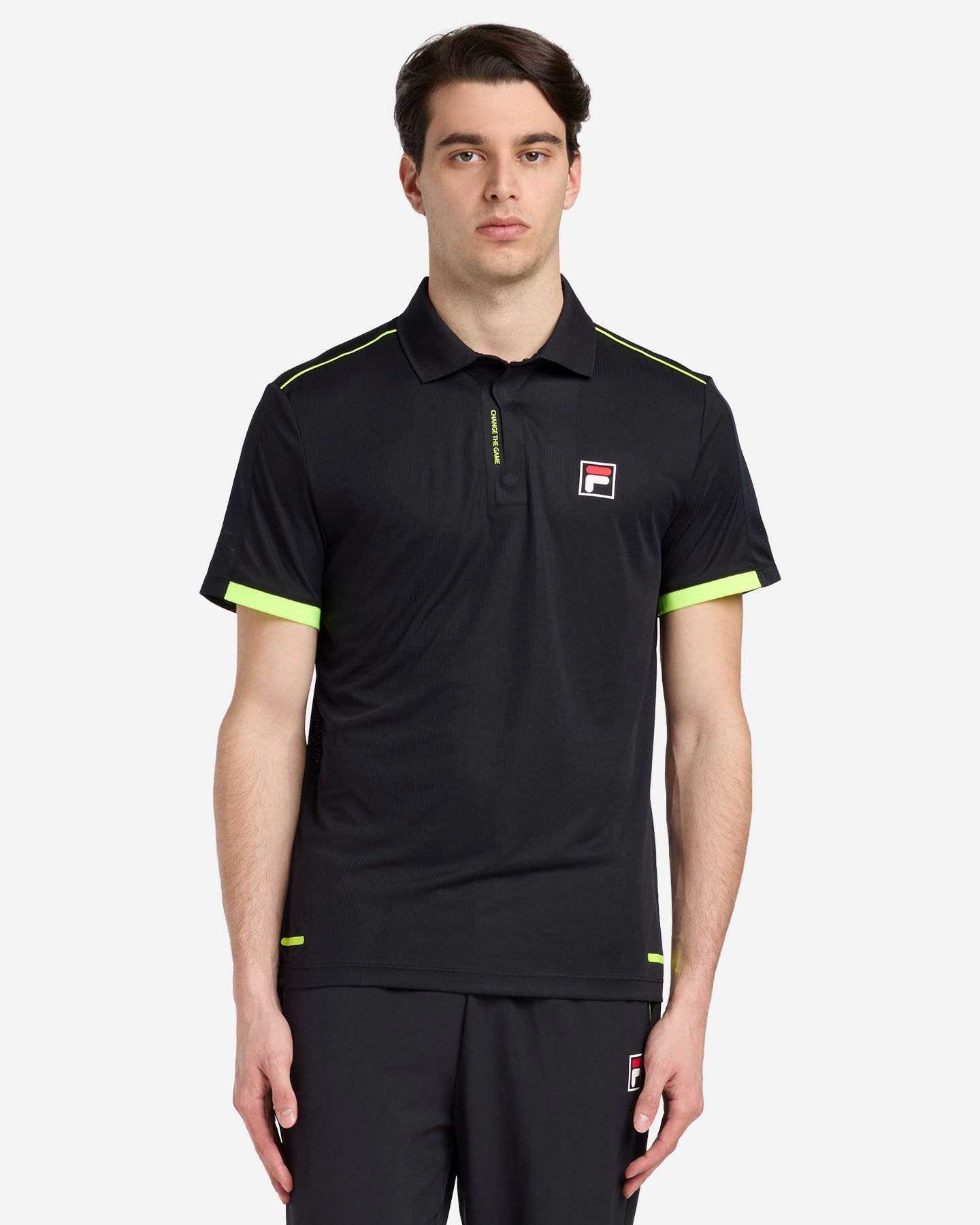 Polo tennis FILA TENNIS ESSENTIAL M - Nero - 1 | Cisalfa Sport