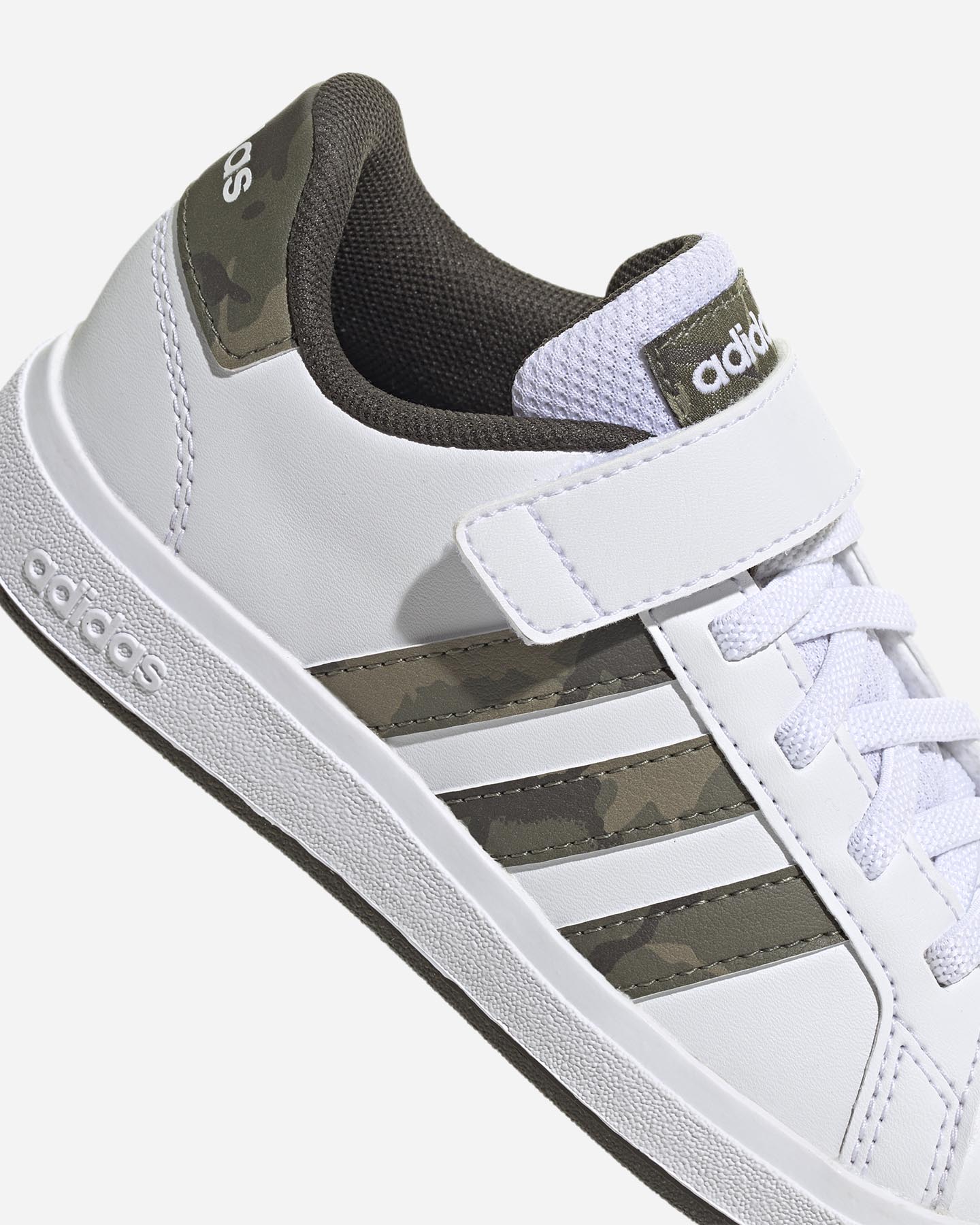 Scarpe sneakers ADIDAS CORE GRAND COURT 2.0 JR - Bianco - 4 | Cisalfa Sport