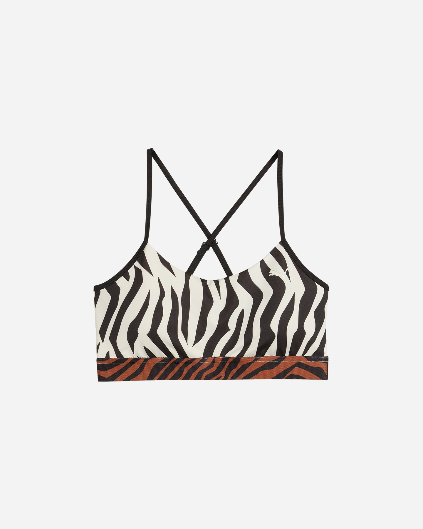 Bra training PUMA MOVE ANIMAL REMIX W - Bianco - 0 | Cisalfa Sport