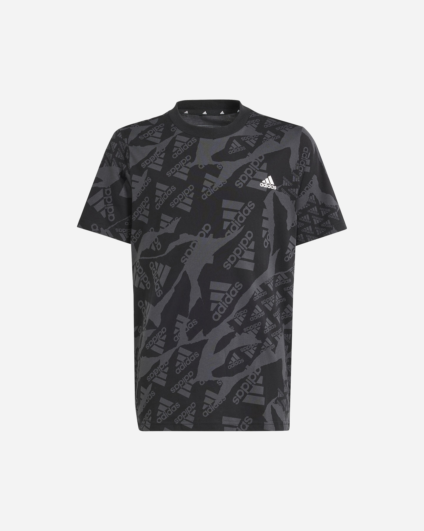 T-shirt ADIDAS BOY ALL OVER JR - Nero - 0 | Cisalfa Sport