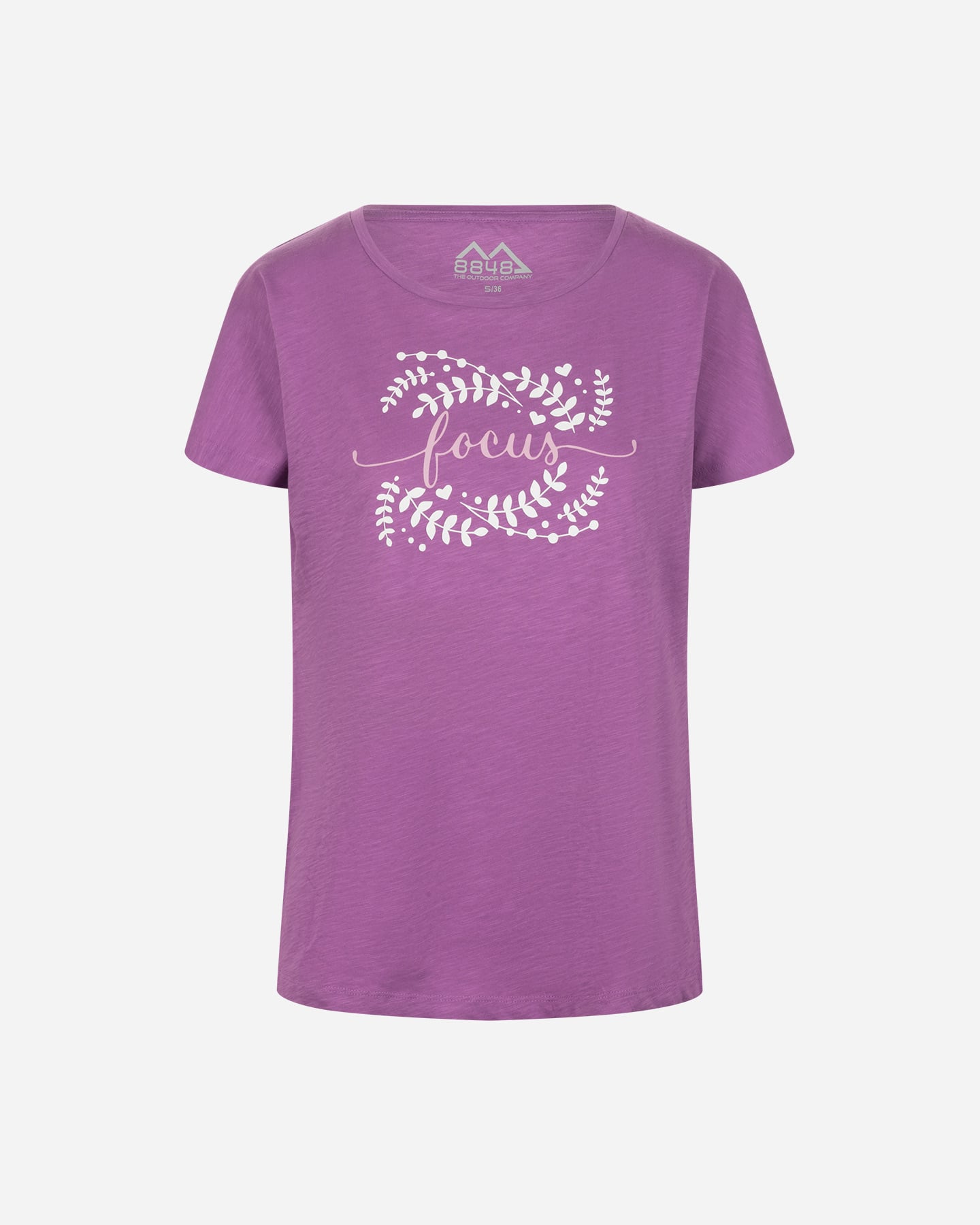 T-shirt 8848 MOUNTAIN ESSENTIAL W - Viola - 0 | Cisalfa Sport