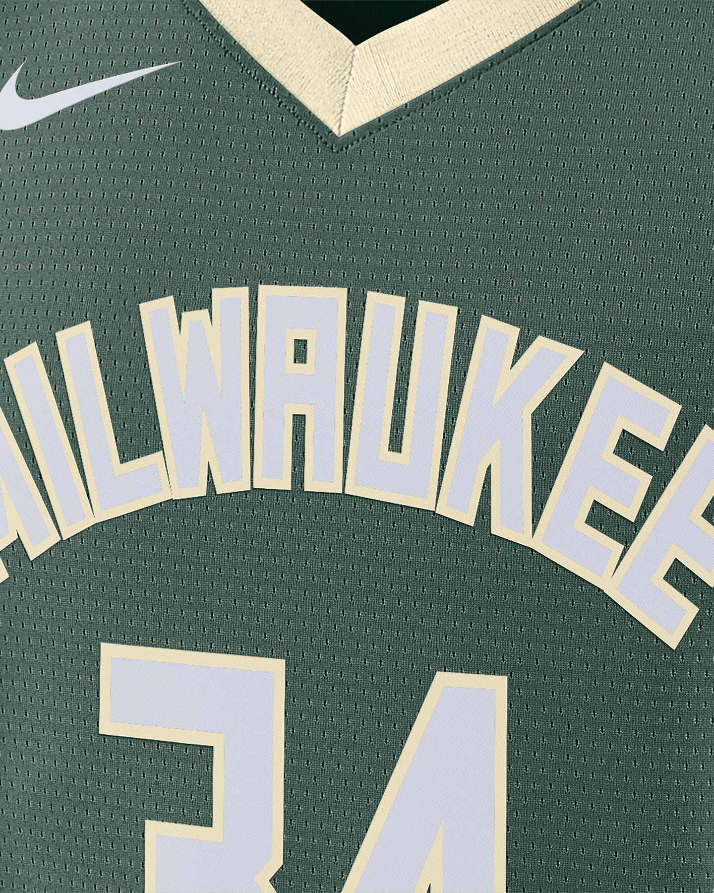 Canotta basket NIKE ICON MILWAUKEE ANTETOKOUNMPO SWINGMAN M - Verde - 3 | Cisalfa Sport