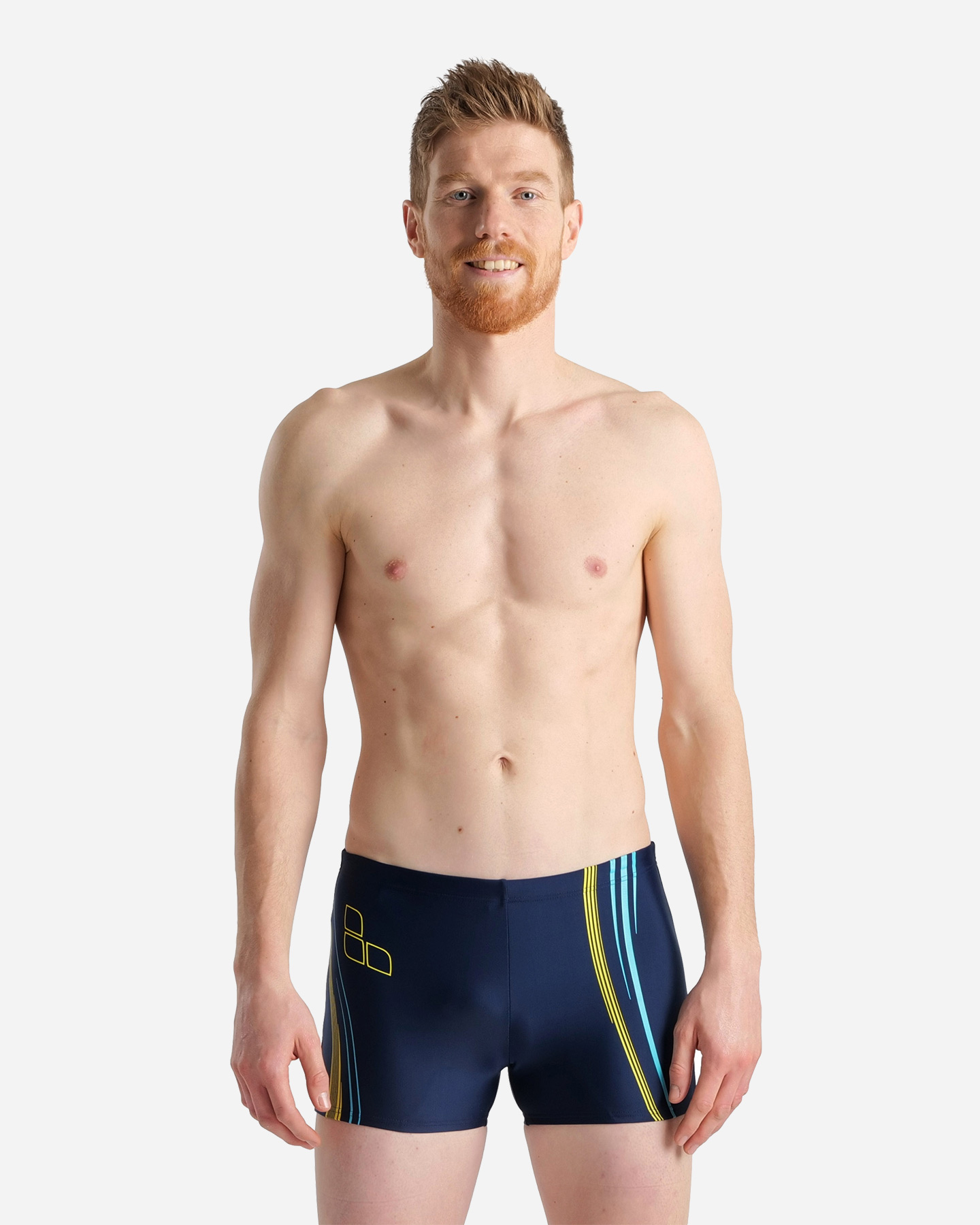 Short piscina ARENA GRAPHIC M - Blu Navy - 2 | Cisalfa Sport
