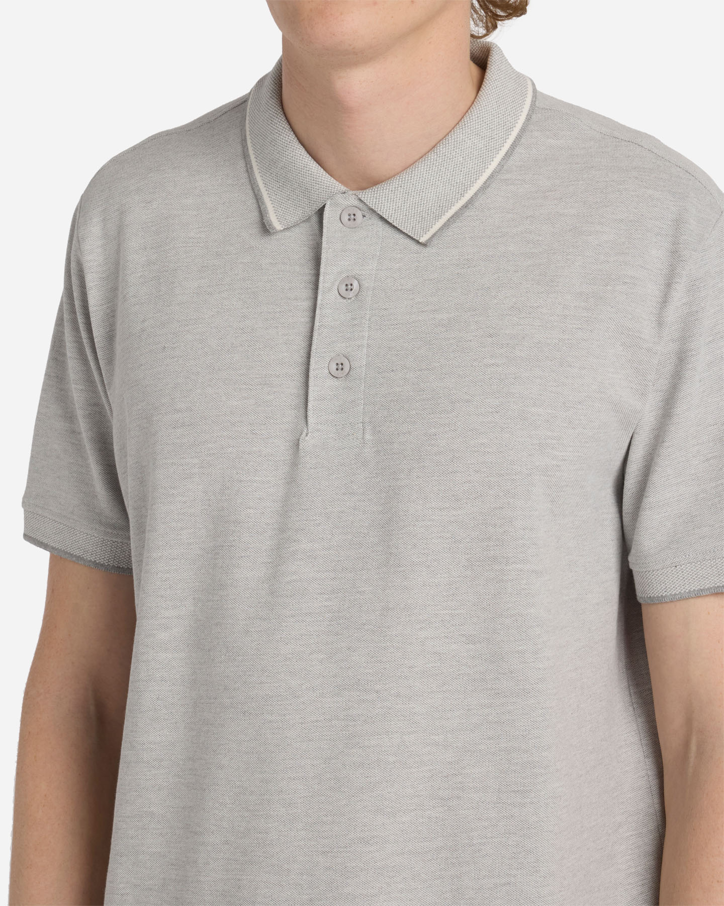 Polo DACK'S ESSENTIAL M - Grigio - 5 | Cisalfa Sport
