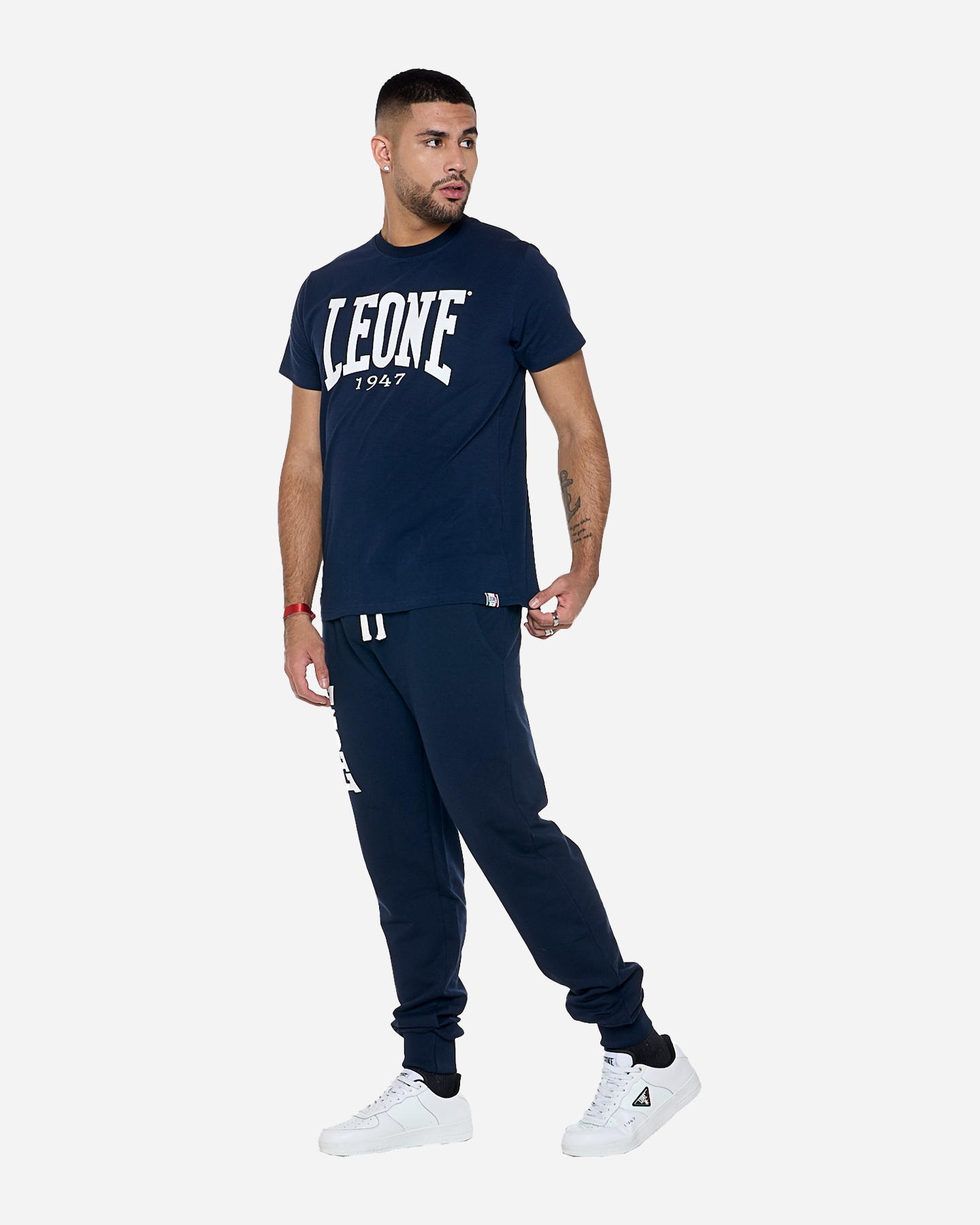 T-shirt LEONE BIG LOGO M - Blu Navy - 3 | Cisalfa Sport
