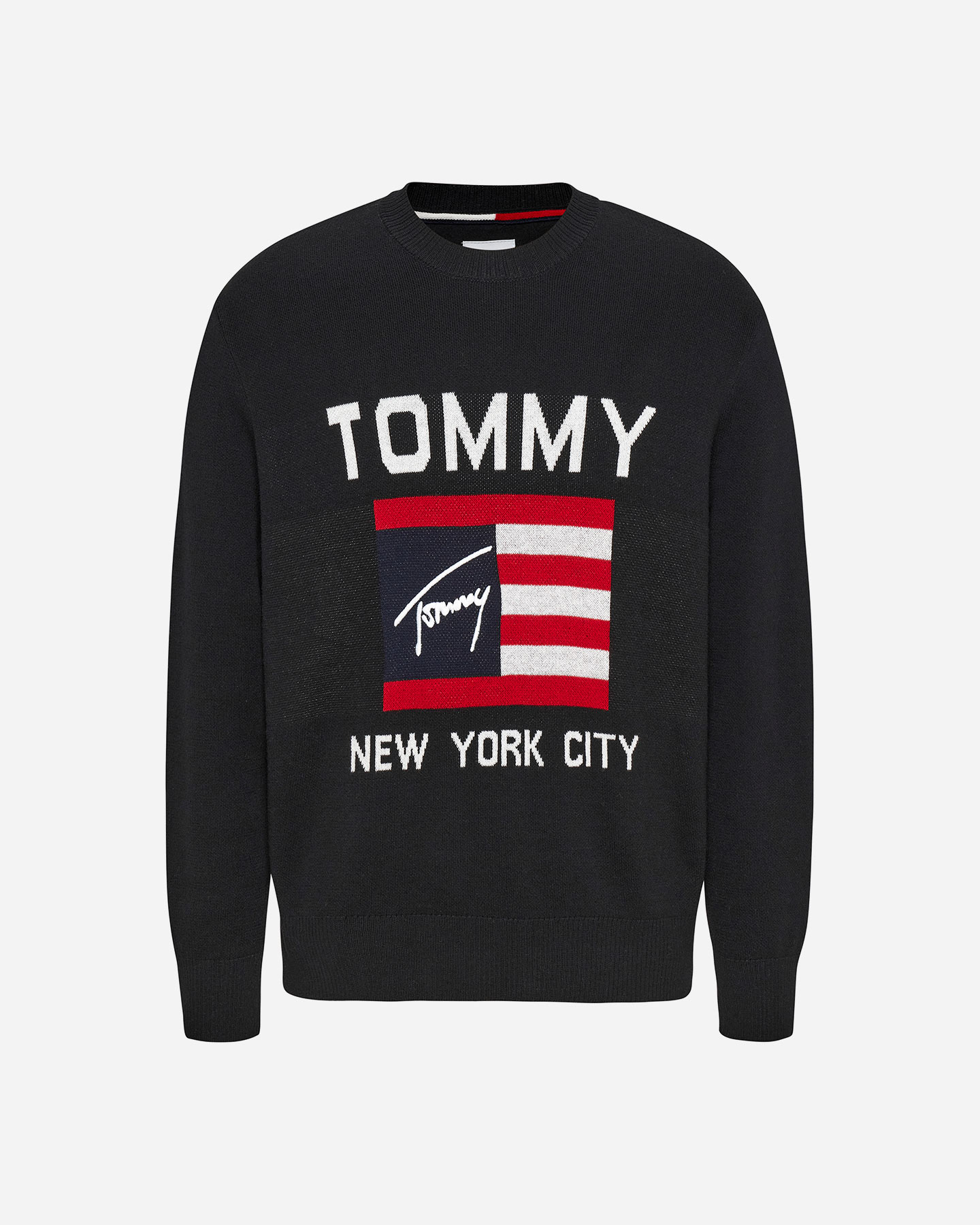 Maglione TOMMY HILFIGER BIG LOGO FLAG M - Nero - 0 | Cisalfa Sport