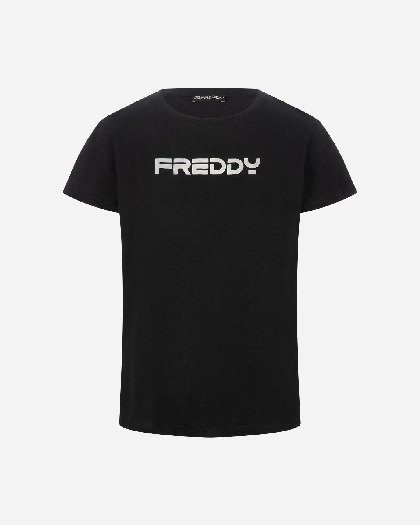 Freddy Big Logo Olografico W - T-shirt - Donna - Nero