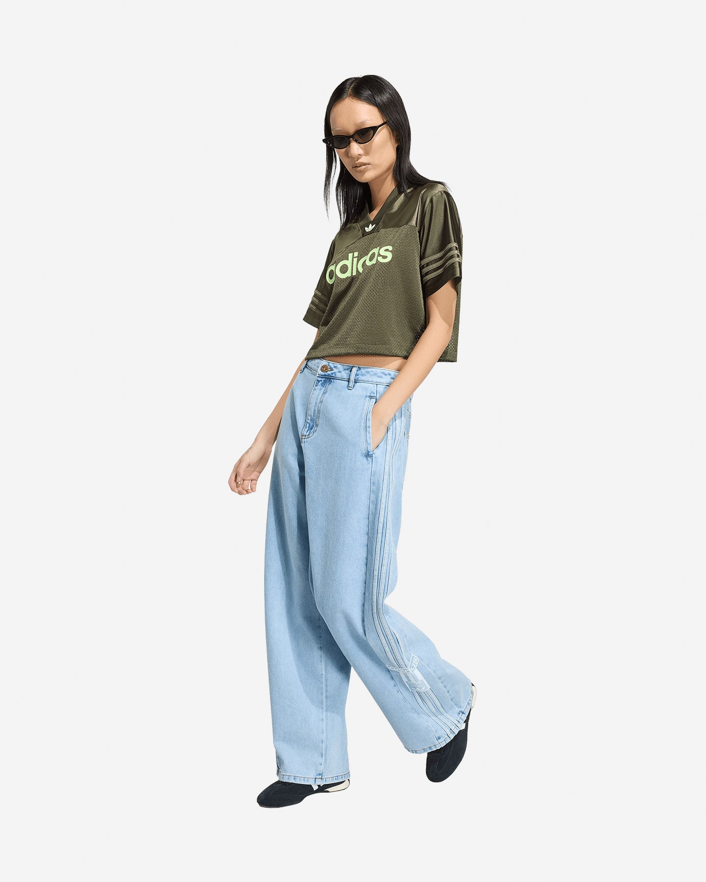 Jeans ADIDAS ADIBREAK W - Azzurro - 2 | Cisalfa Sport