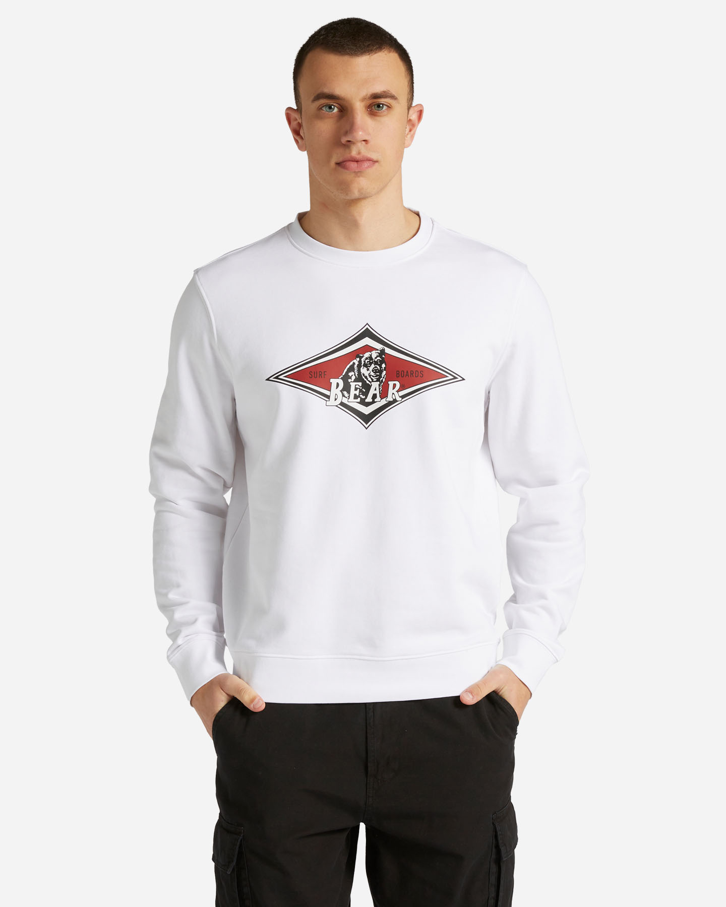 Felpa BEAR HERITAGE M - Bianco - 0 | Cisalfa Sport