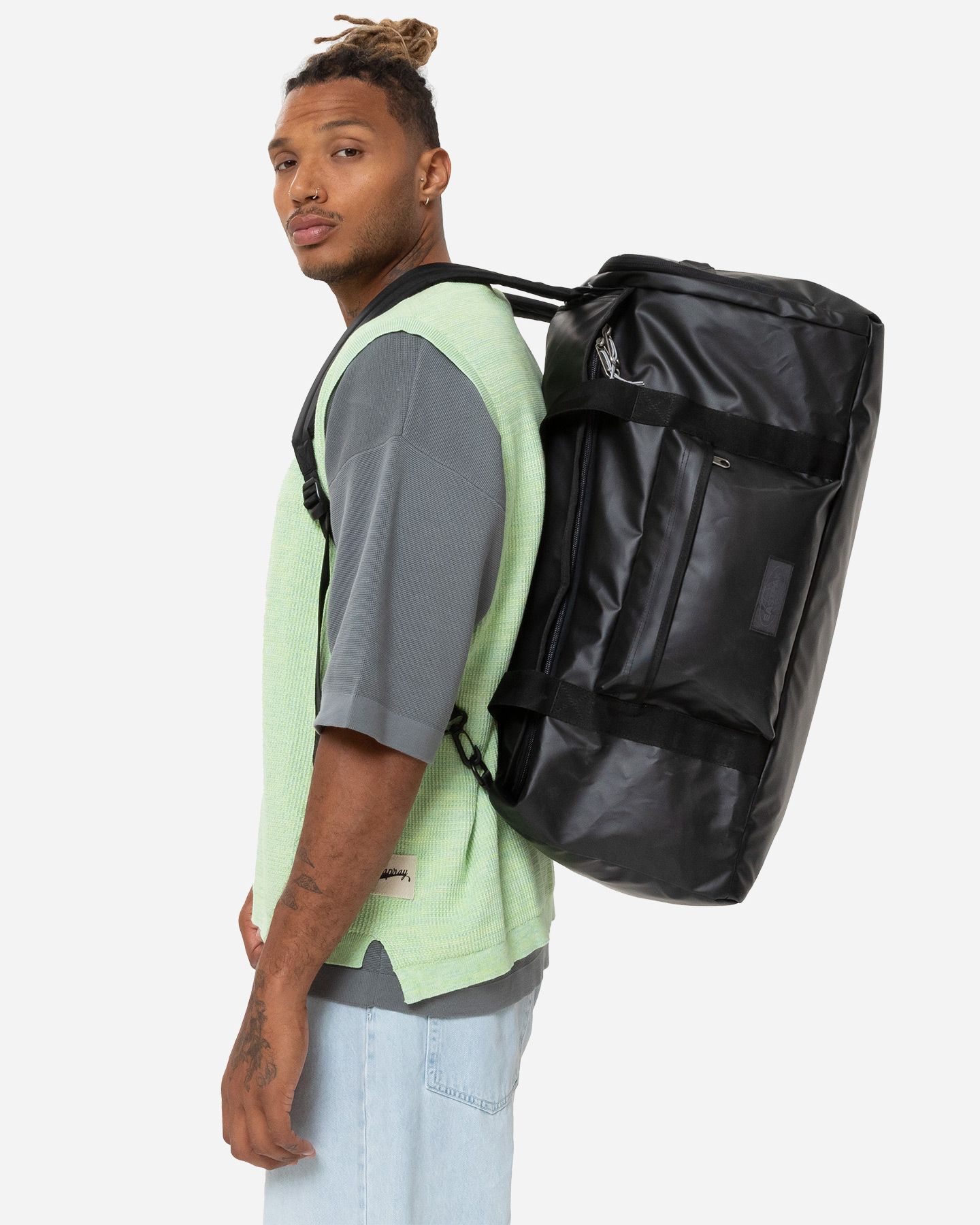 Borsa EASTPAK TARP DUFFL'R M TARP  - Nero - 5 | Cisalfa Sport