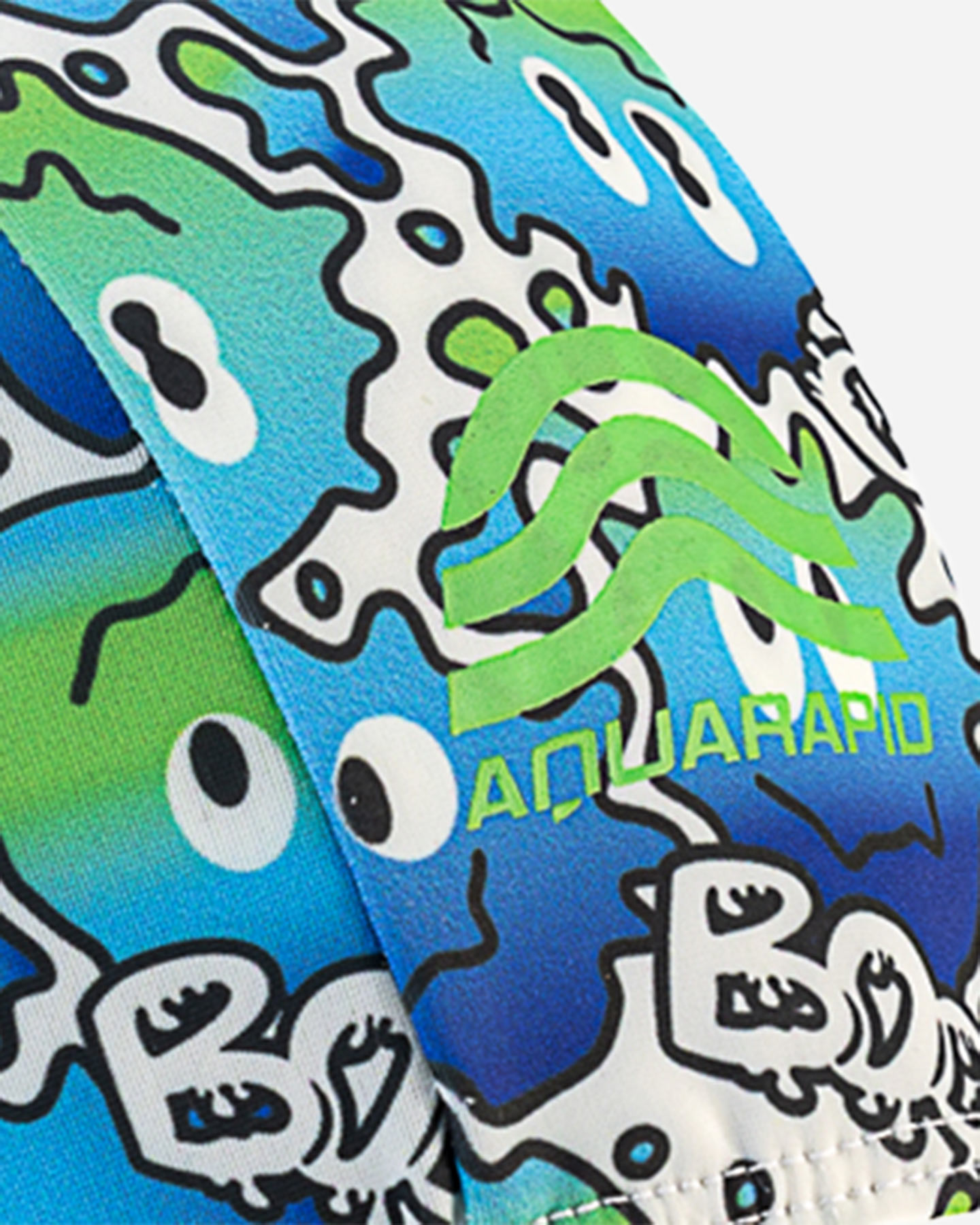 Cuffia piscina AQUARAPID BOOCAP JR - Blu - 1 | Cisalfa Sport