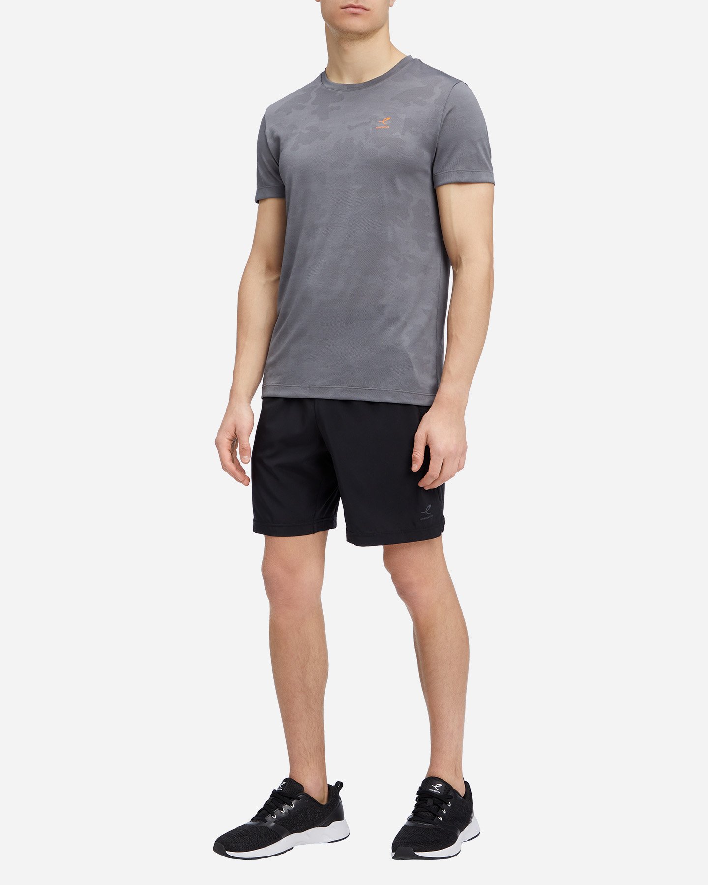T-shirt training ENERGETICS FABIO ALL OVER PRINTED M - Grigio - 3 | Cisalfa Sport