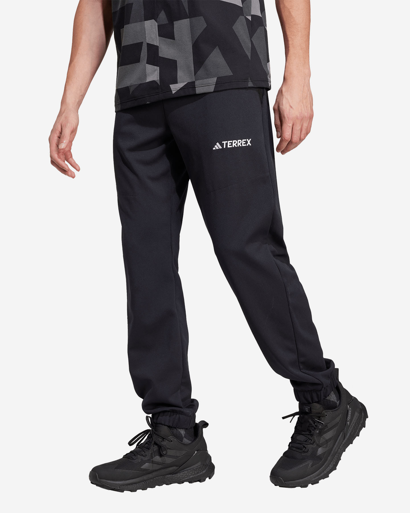 Pantalone outdoor ADIDAS BASIC M - Nero - 1 | Cisalfa Sport