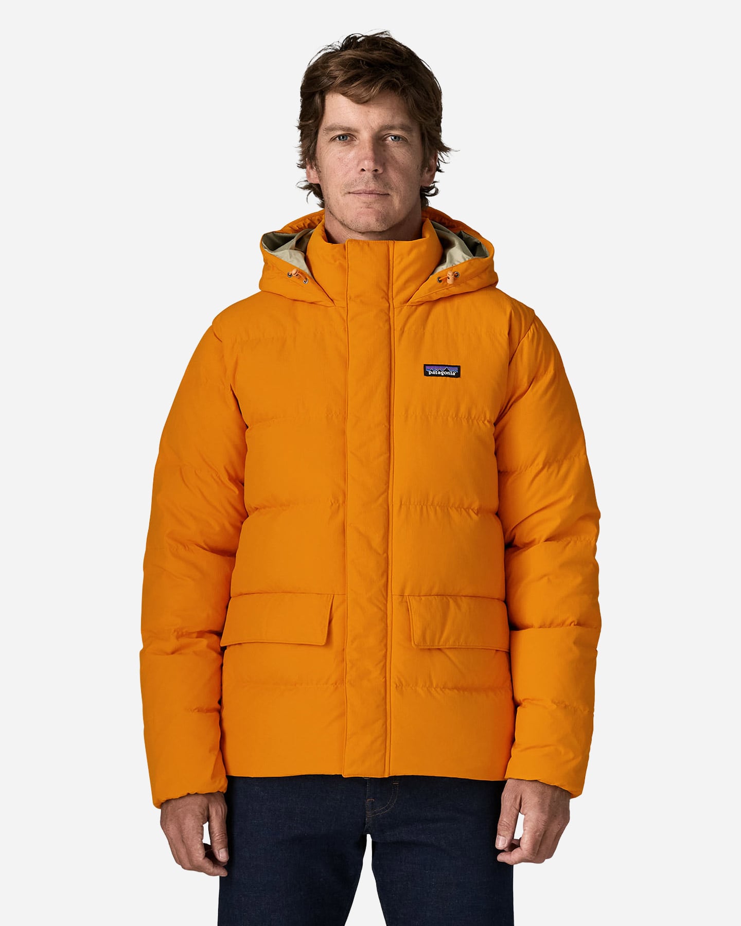 Patagonia Sisar Down M - Piumino - Uomo - Arancione