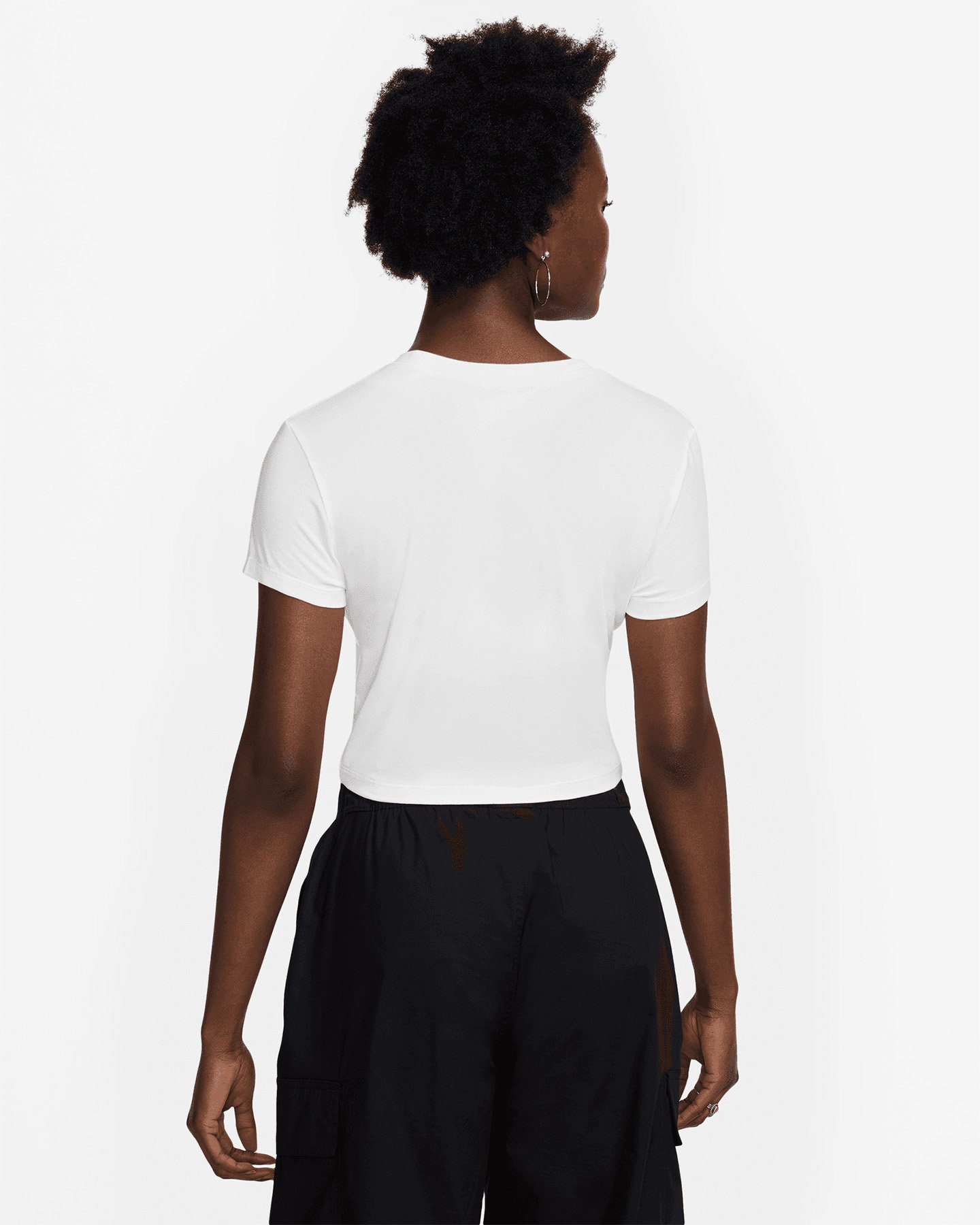 T-shirt NIKE CROP W - Bianco - 1 | Cisalfa Sport