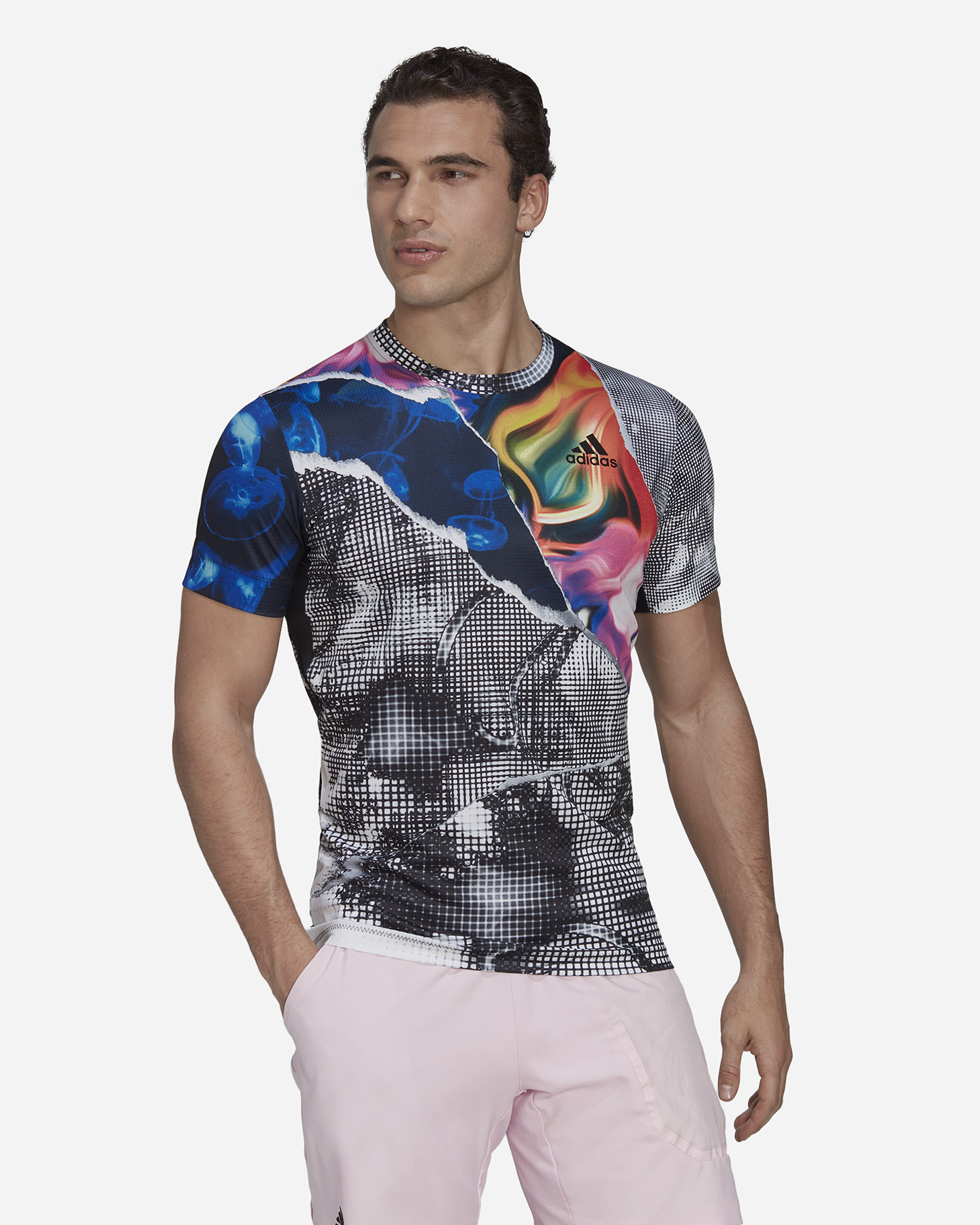 T-shirt tennis ADIDAS US SERIES M - 1 | Cisalfa Sport