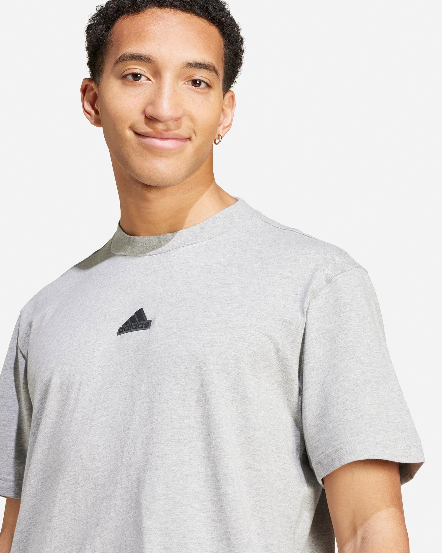 T-shirt ADIDAS BRAND LOVE M - Grigio - 4 | Cisalfa Sport