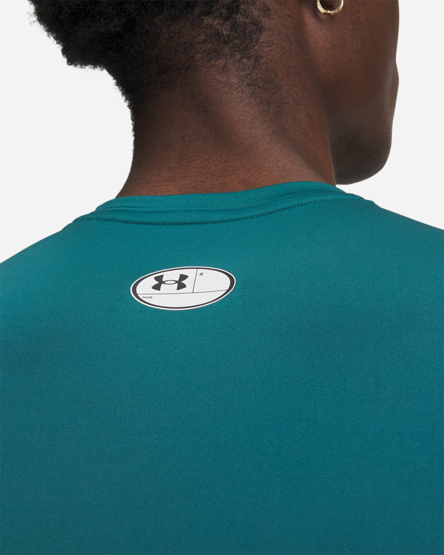 T-shirt training UNDER ARMOUR HEATGEAR M - Verde - 2 | Cisalfa Sport