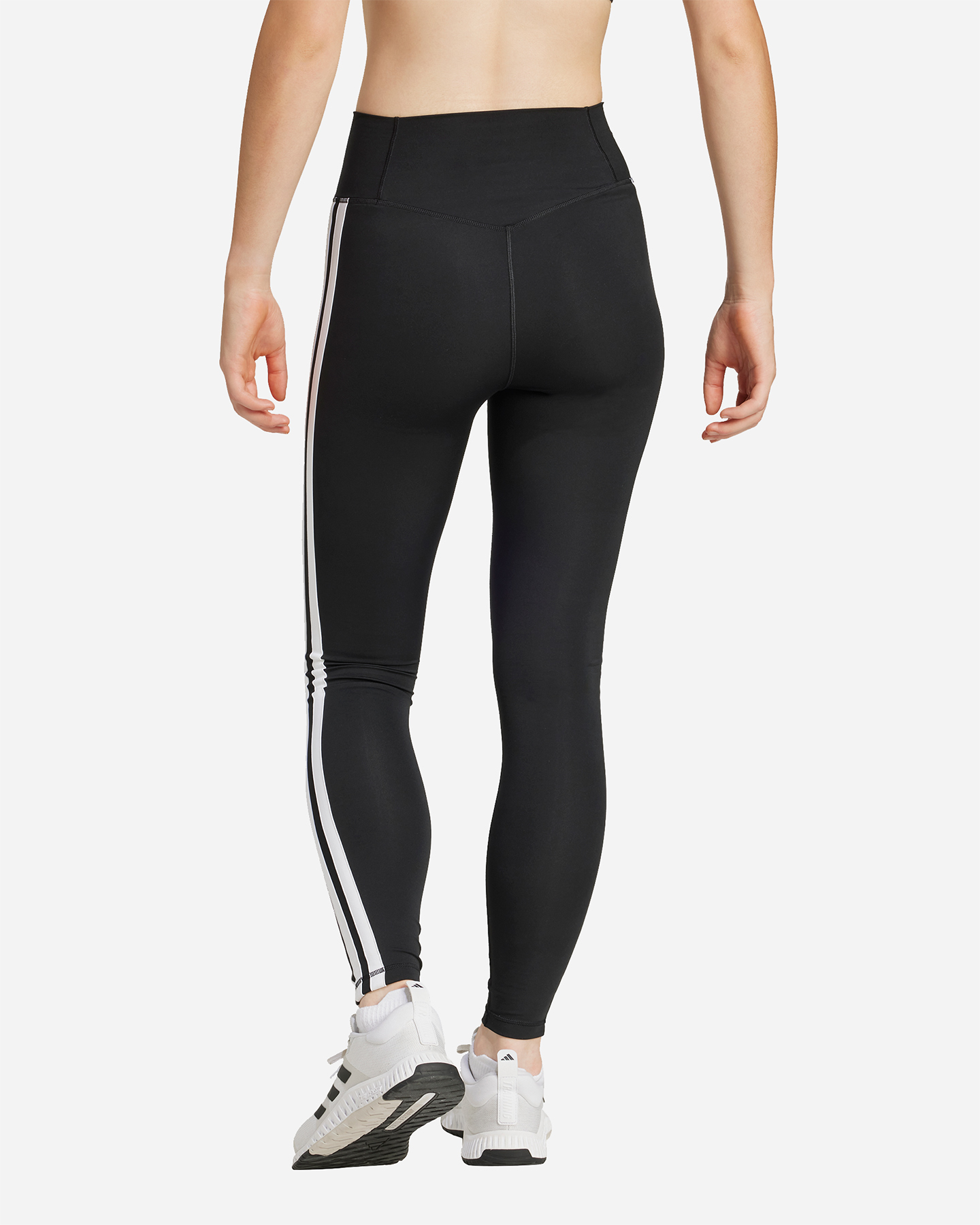Leggings ADIDAS OPTIME ESSENTIALS ESTRIPES W - Rosa - 2 | Cisalfa Sport
