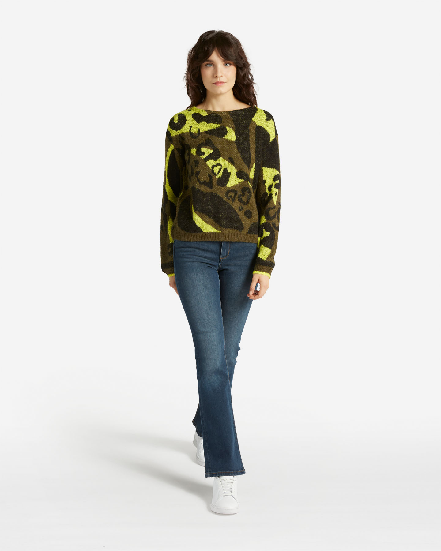 Maglione MISTRAL ANIMALCAMU W - Verde - 3 | Cisalfa Sport