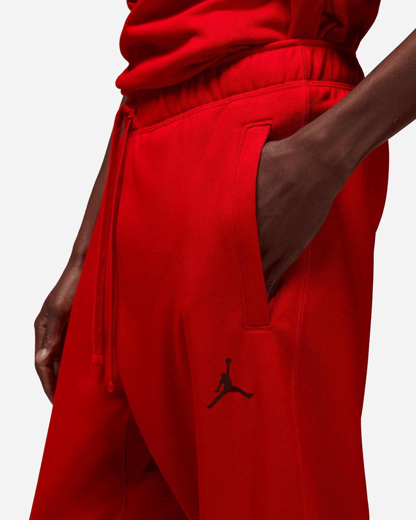 Pantaloncini basket NIKE JORDAN SPORT CROSSOVER FLC M - Rosso - 2 | Cisalfa Sport