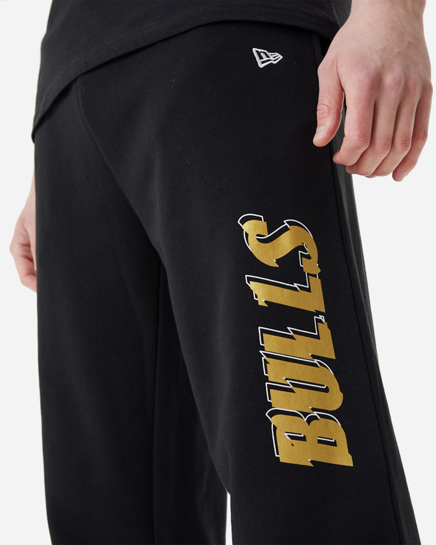 Pantalone NEW ERA TEAM SCRIPT GOLD CHICAGO BULLS M - Nero - 2 | Cisalfa Sport